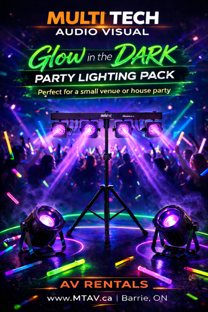 Glow in the Dark Lighting Package by MTAV.ca