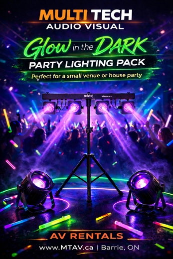 Glow in the Dark Lighting Package by MTAV.ca