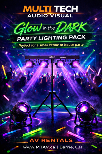Glow in the Dark Lighting Package by MTAV.ca