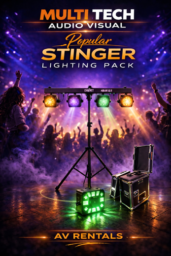 Popular Stinger Lighting Rental Package by MTAV.ca