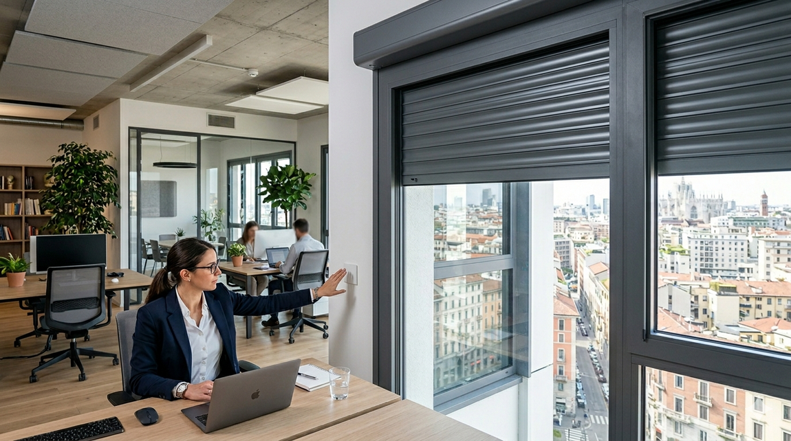 Tapparelle motorizzate con batterie ricaricabili 