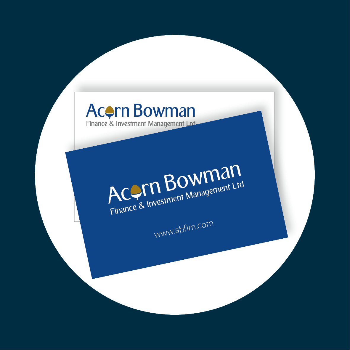 Acorn Bowman Business Card