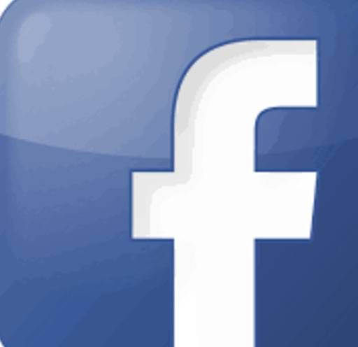 A facebook logo 