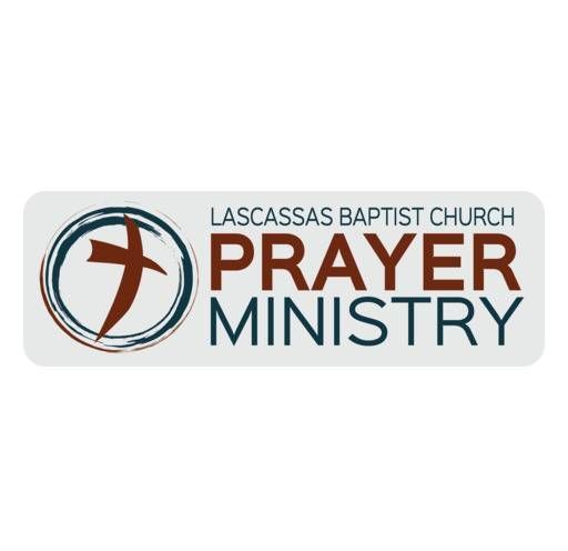 The logo for lascassas baptist church prayer ministry