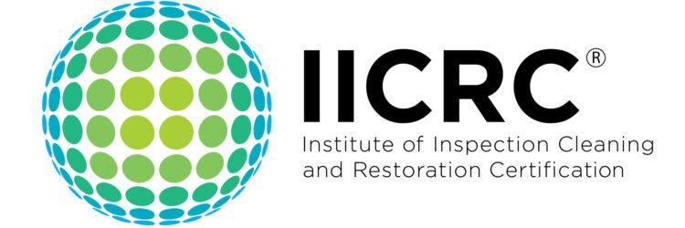 IUCR logo with blue-green dotted globe and the text “Institute of Inspection, Cleaning and Restoration Certification”