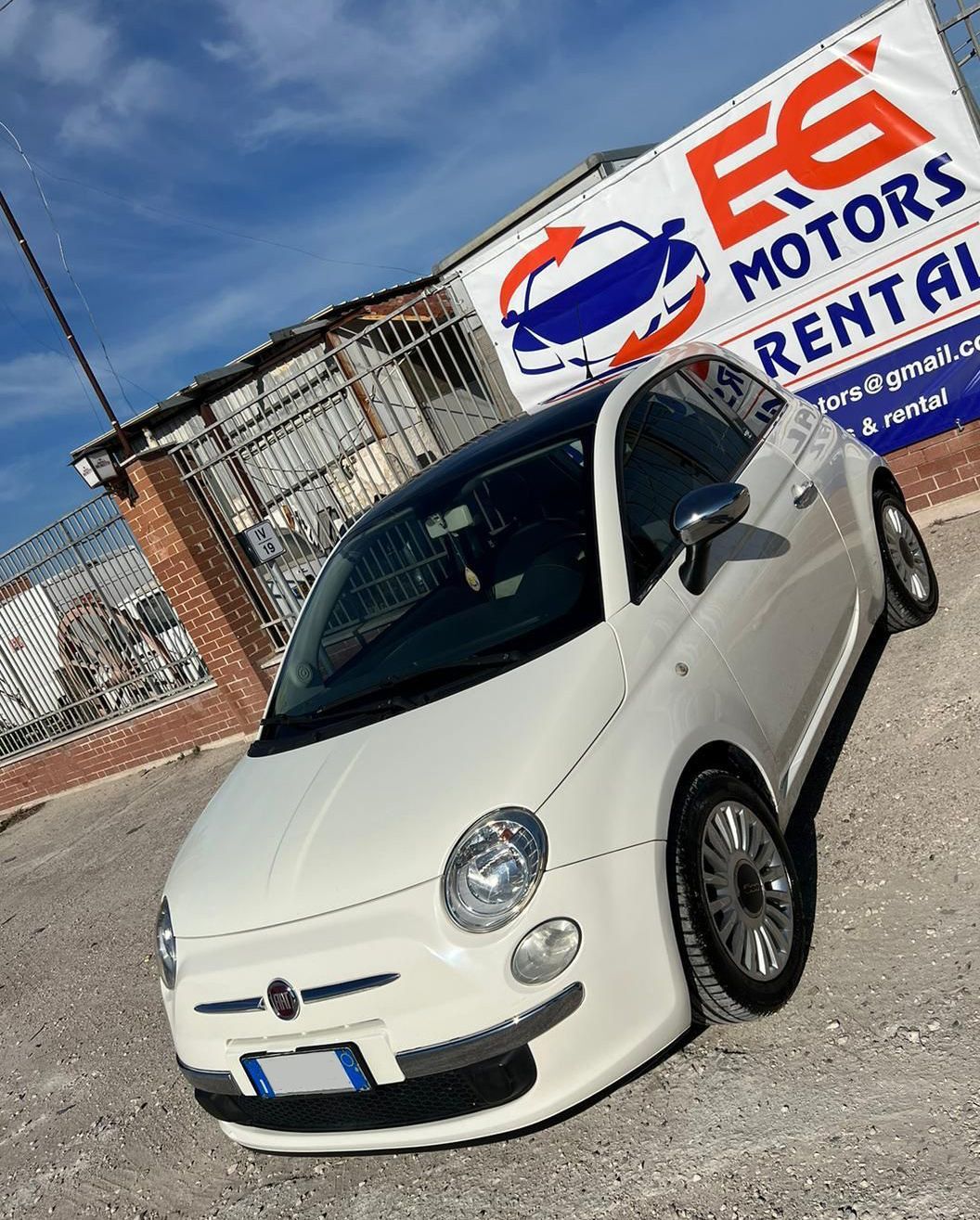 fiat 500 beige