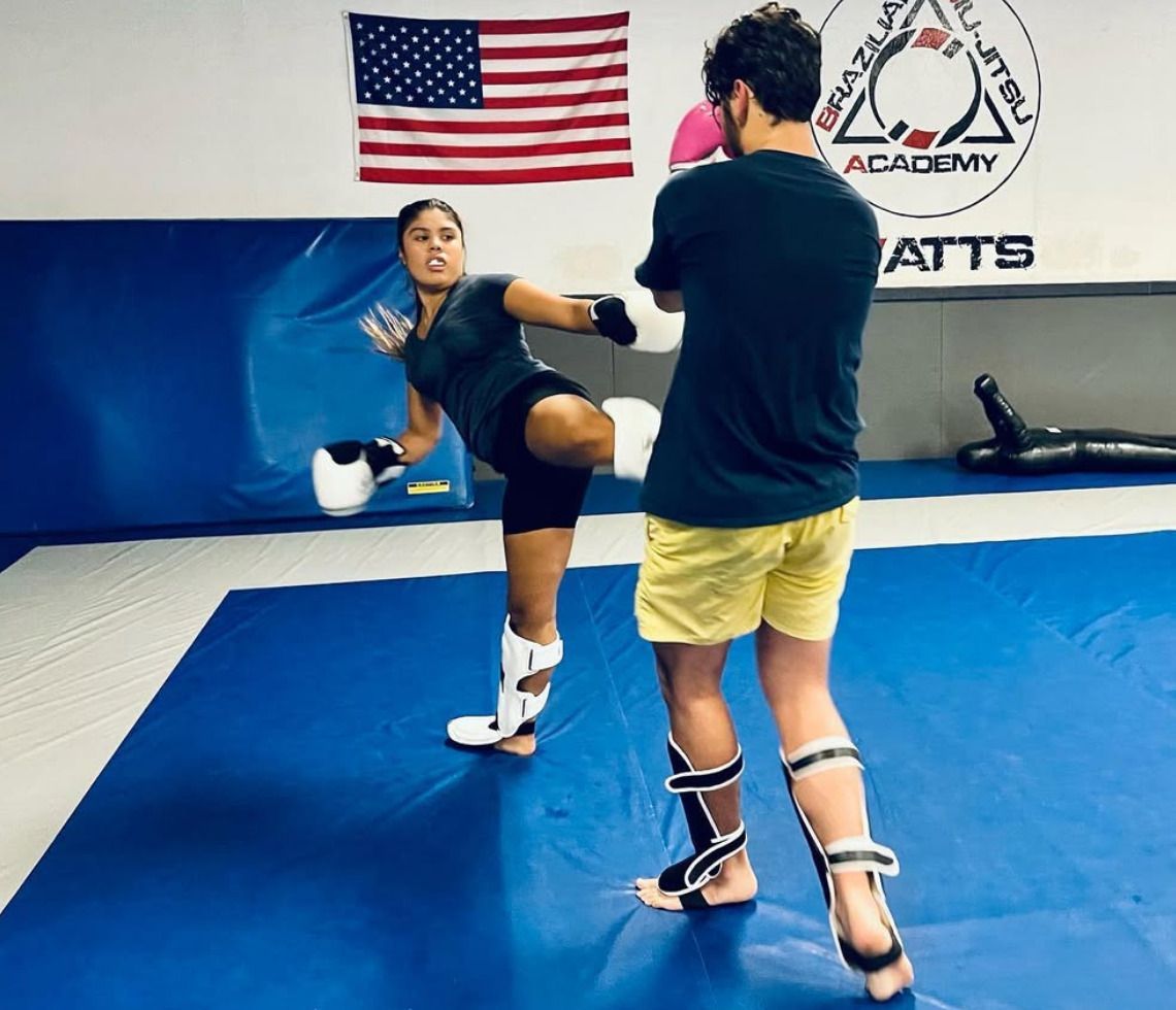 Students practicing Brazilian Jiu-Jitsu techniques at Paragon Simi Valley.