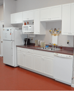 Kennel kitchen in Iron Ridge, WI