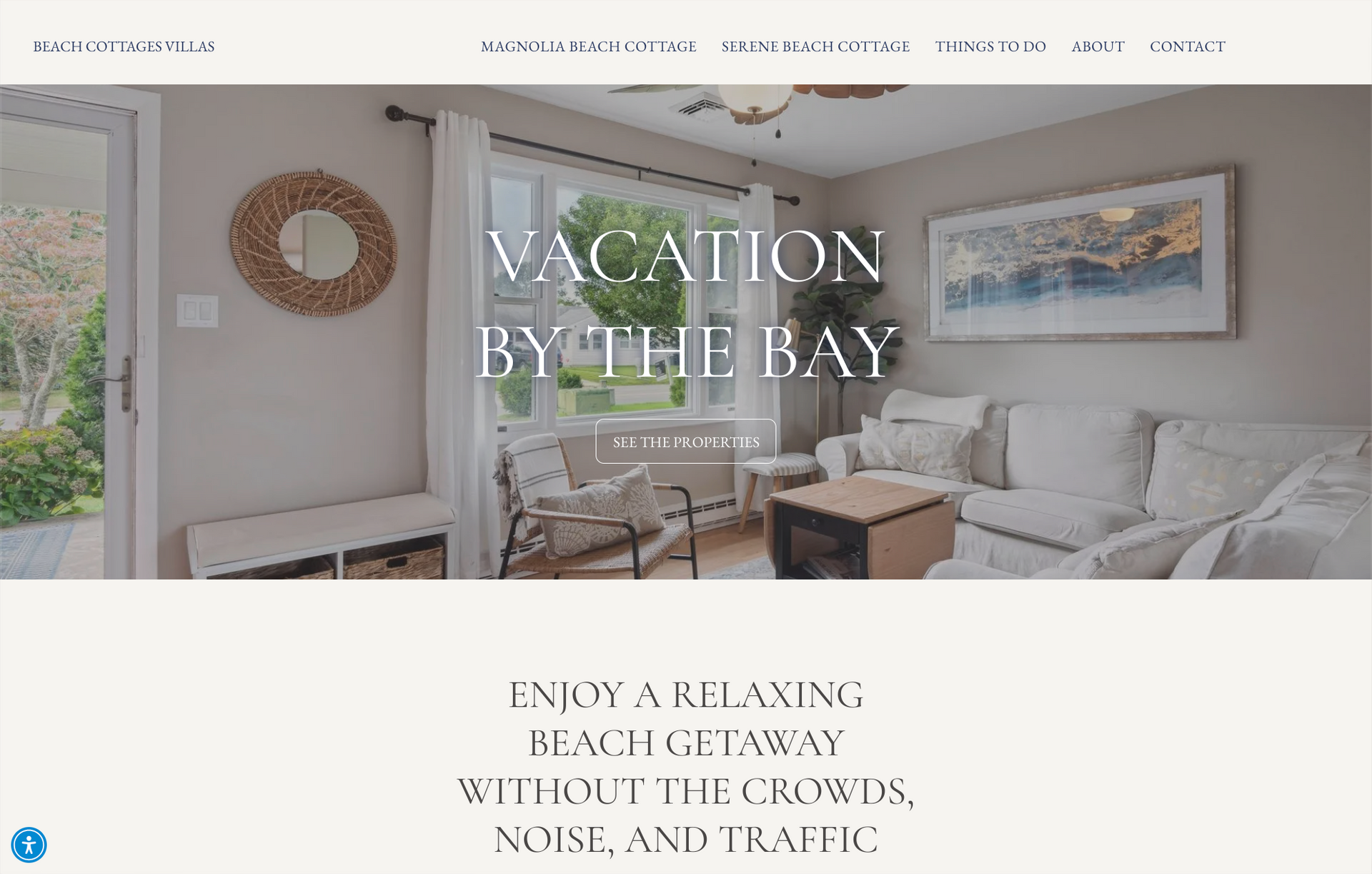 beach cottages villas