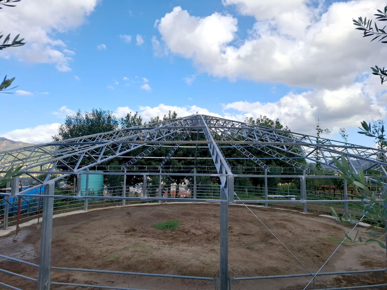 Fence circolare in ferro