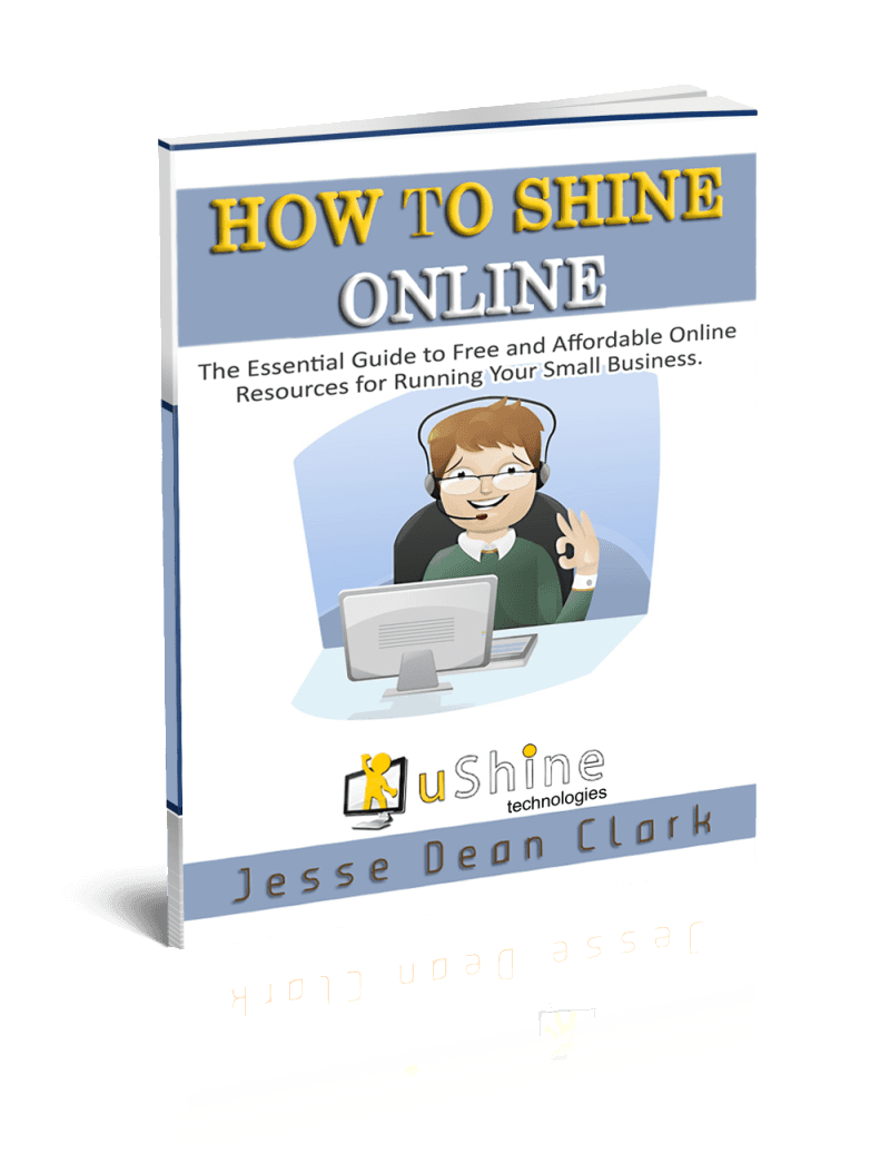 a book titled how to shine online by jesse dean clark