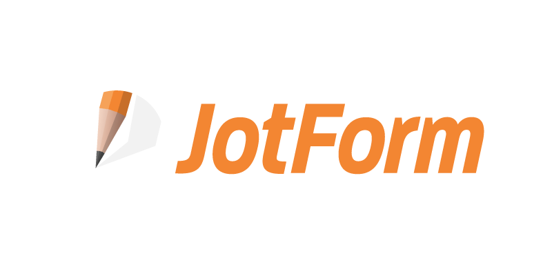 a logo for jotform with a pencil on it