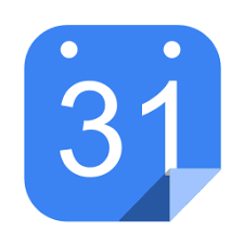 a blue calendar icon with the number 31 on it