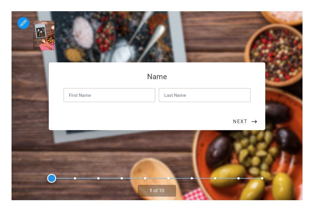 a screenshot of a website with a picture of food on it