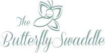 the butterfly swaddle logo
