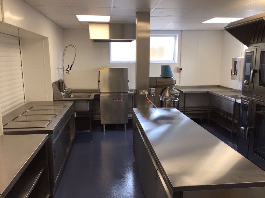 the kitchen at estcourt primary school in hull