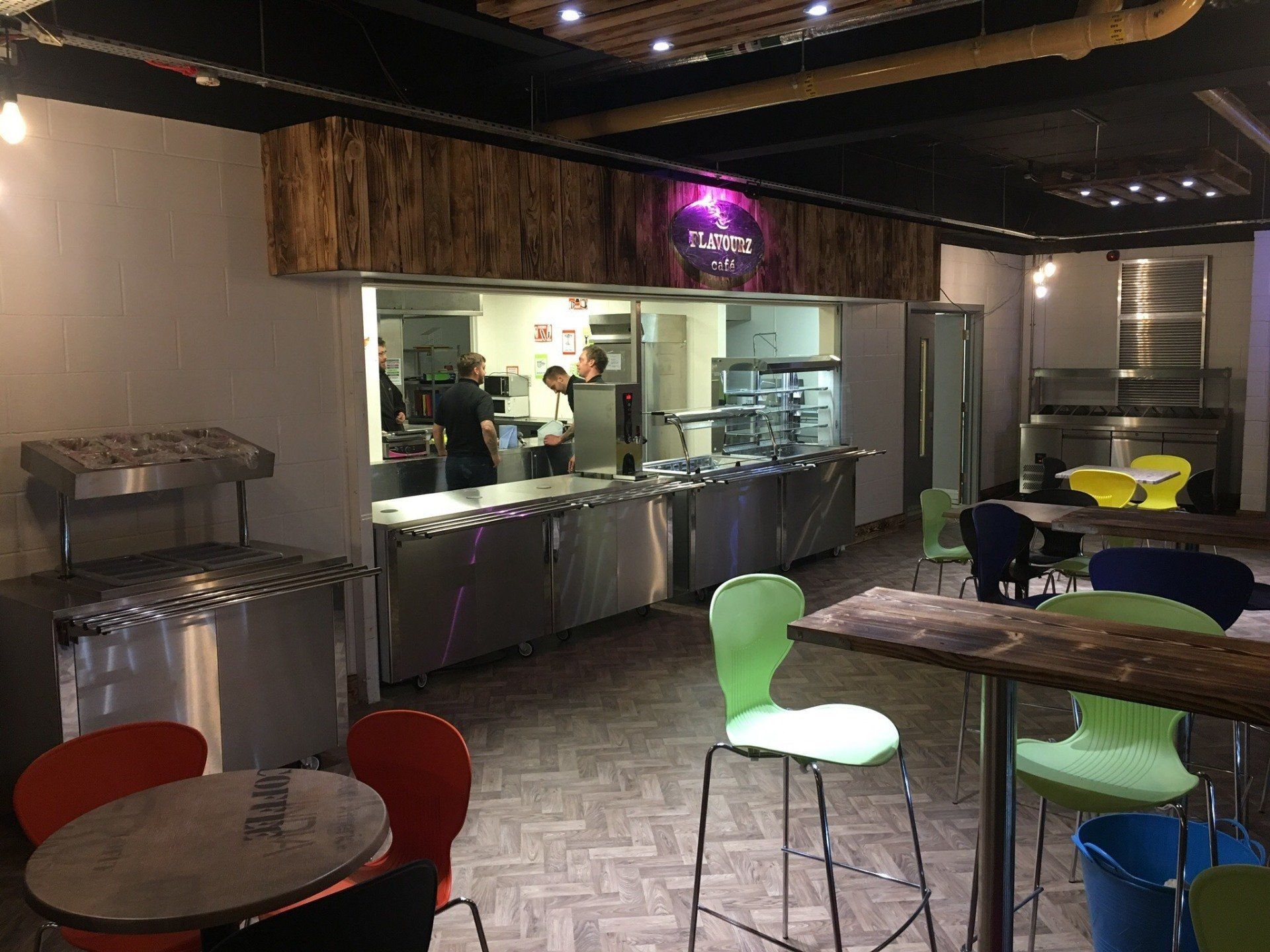 Café Flavourz at the Endeavour Building in Hull