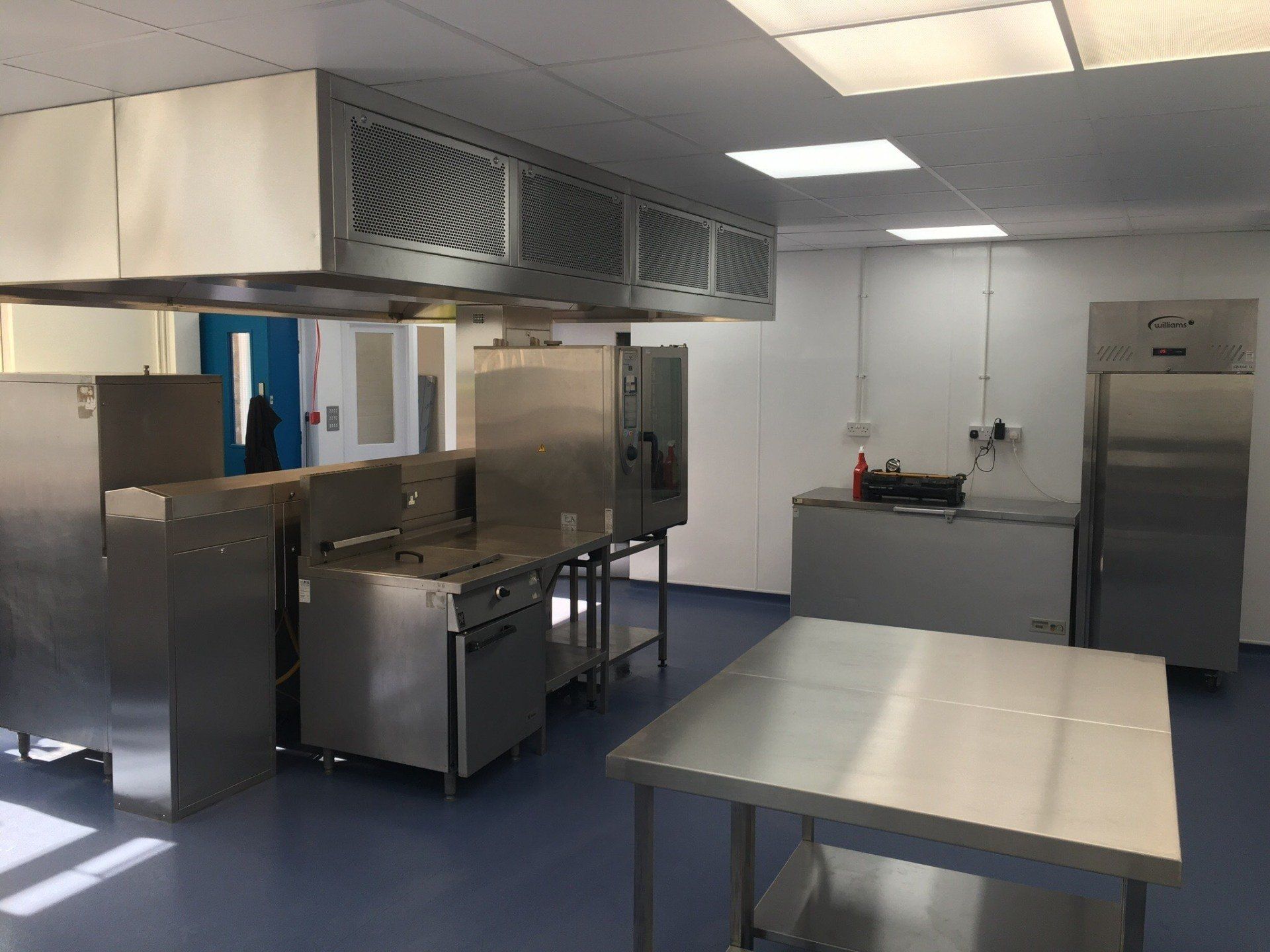 the kitchen at st andrew's primary school in hull