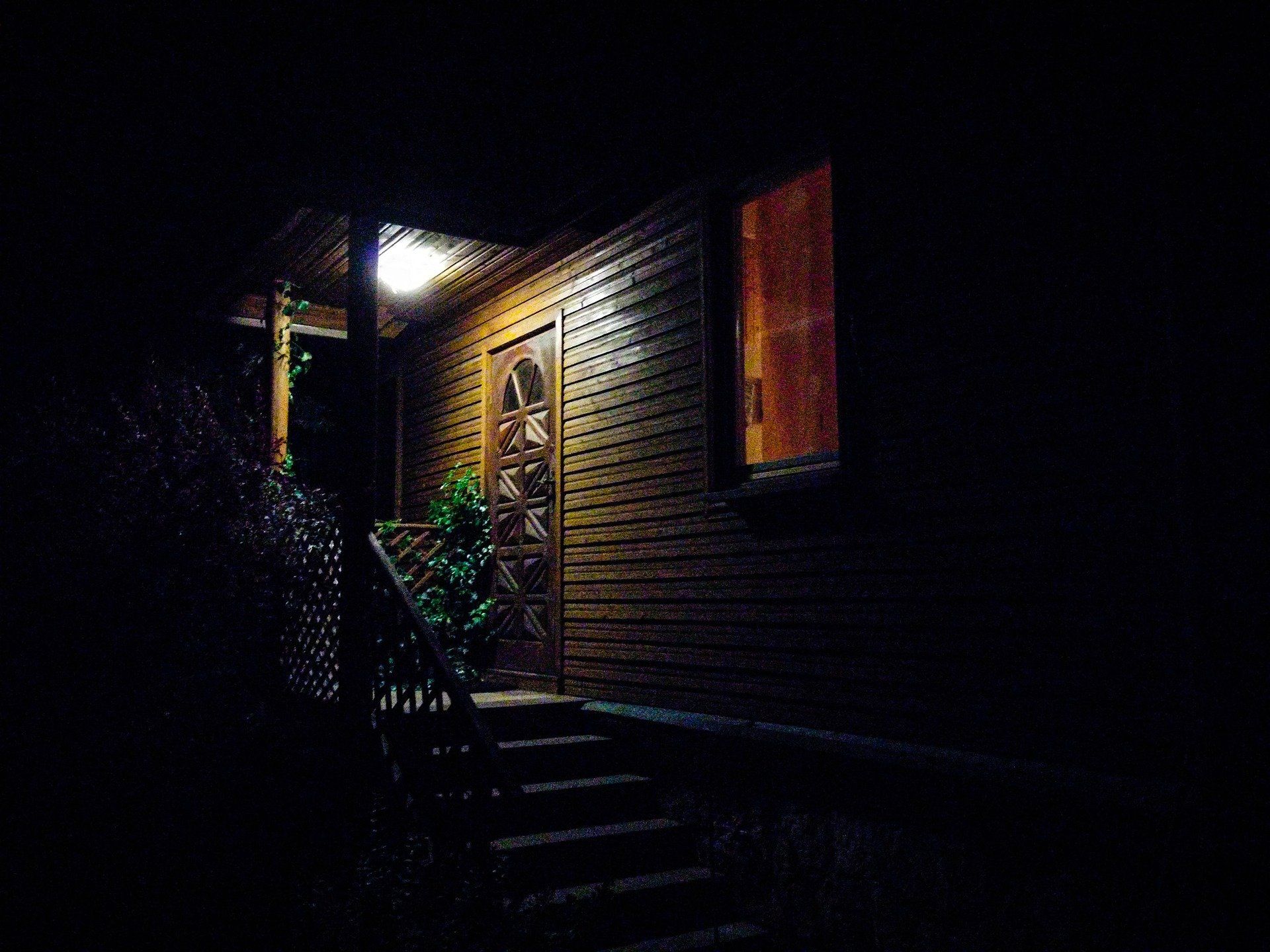 Outside porch light