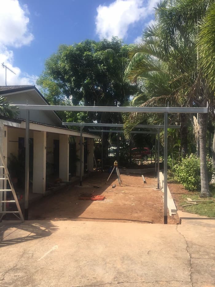 Working For A New Garage - Home Extensions In Coolalinga, NT
