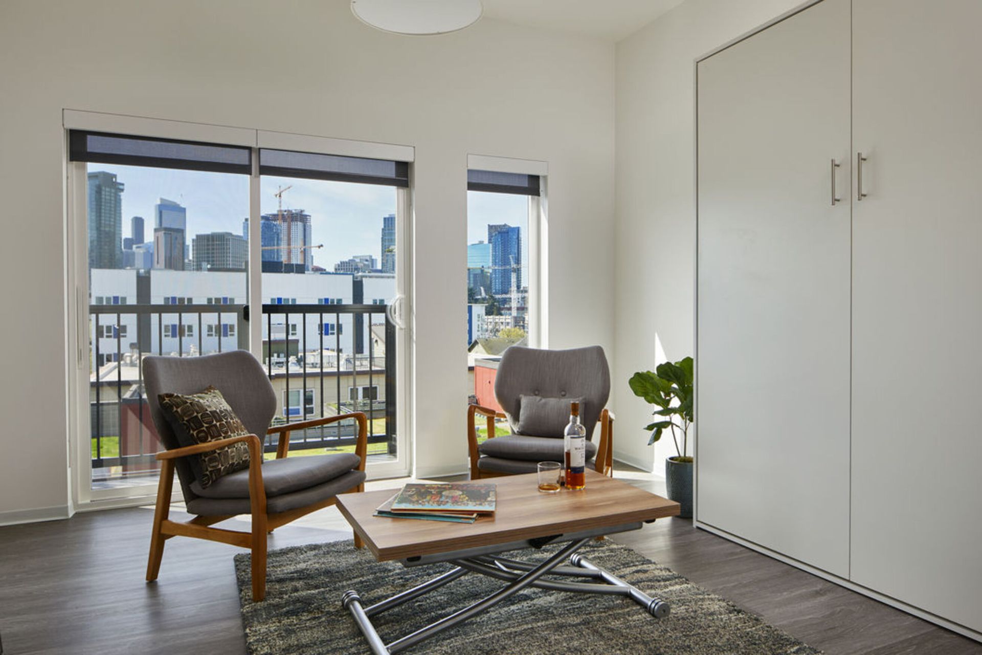 studio living area photo