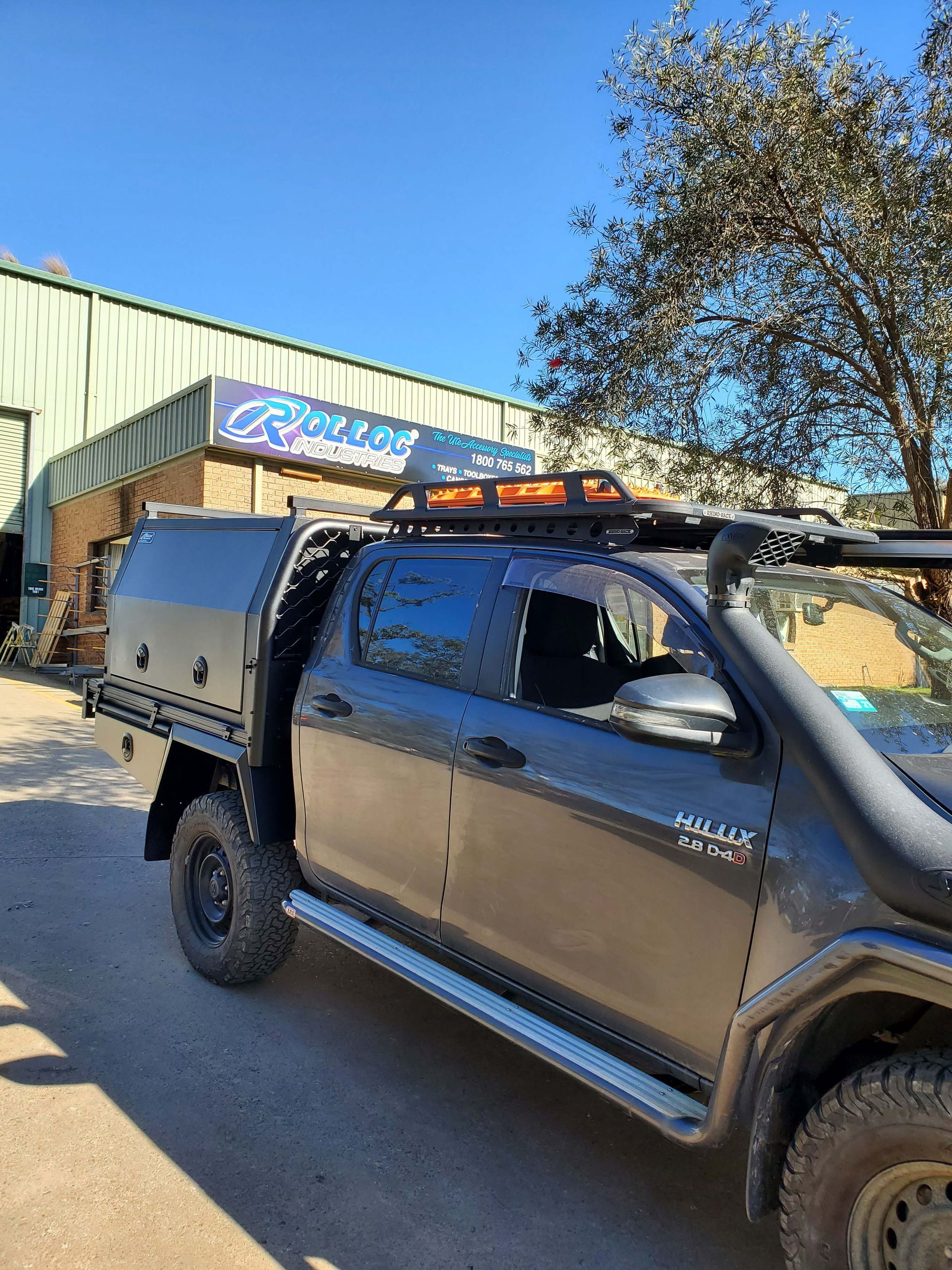 Newly Made Canopy — Wilberforce, NSW — Rolloc Industries