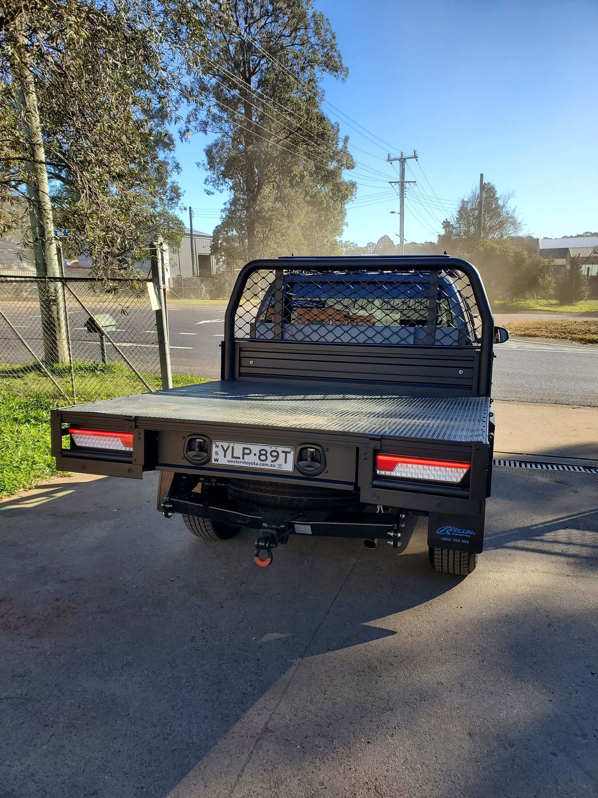 Basic Canopy Tray — Wilberforce, NSW — Rolloc Industries