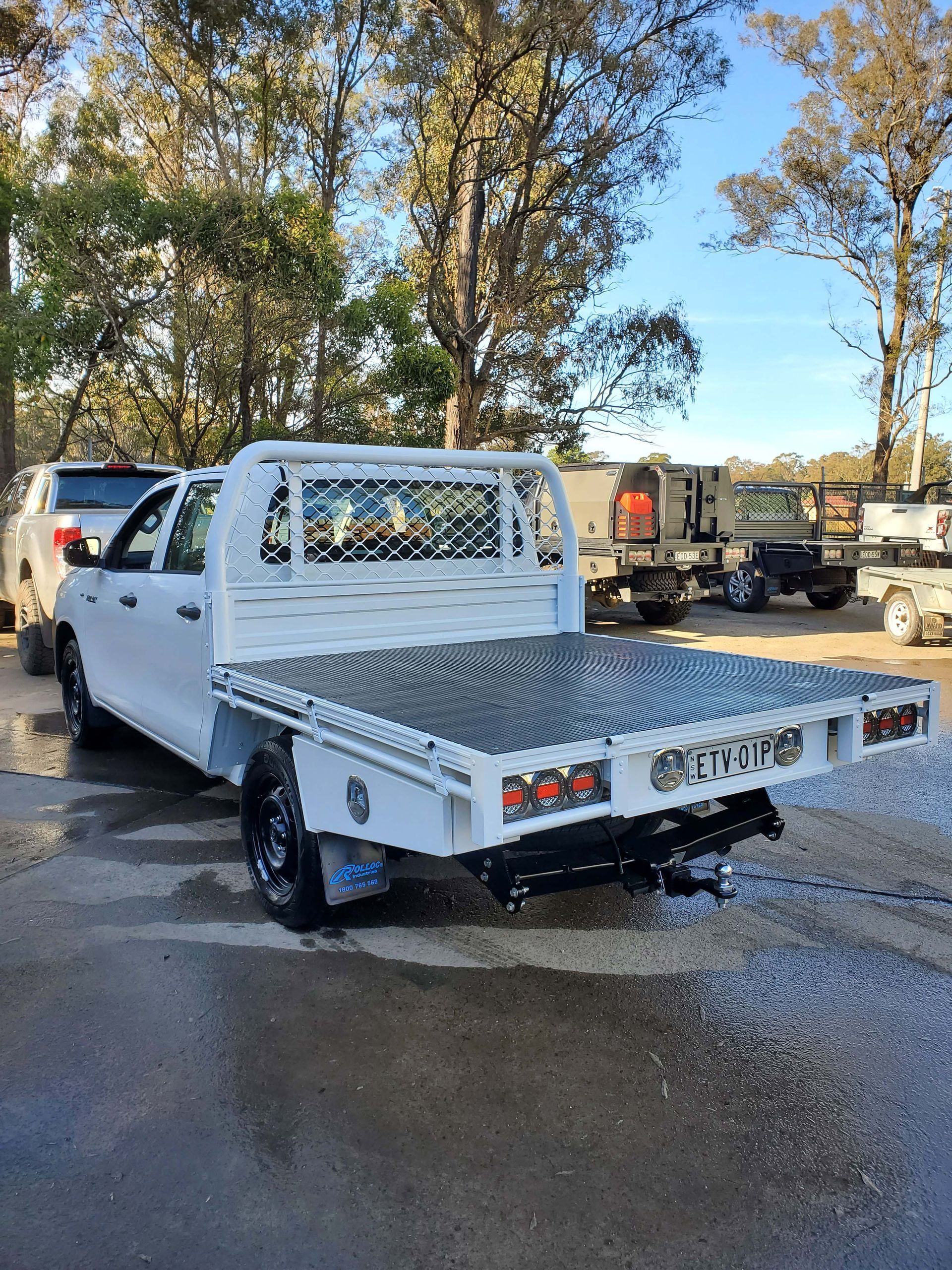Plain Canopy Tray — Wilberforce, NSW — Rolloc Industries