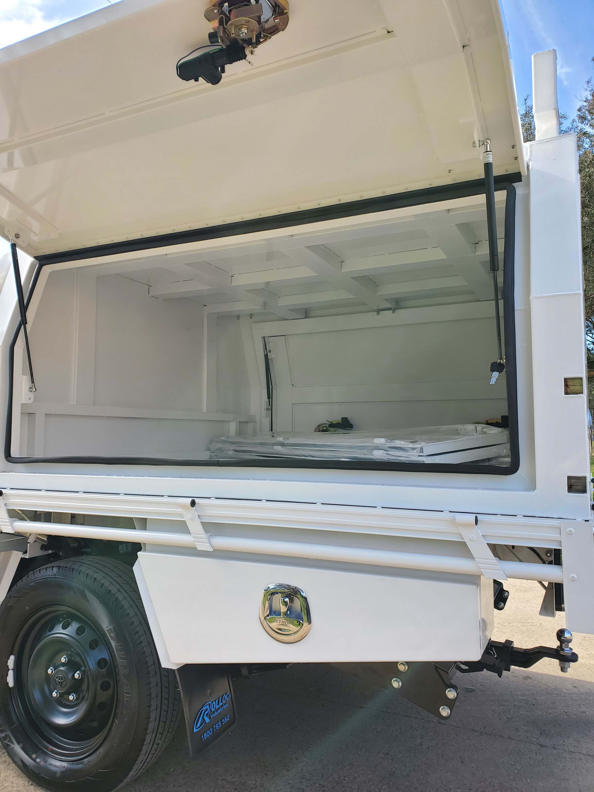 Full Width Canopy Space — Wilberforce, NSW — Rolloc Industries