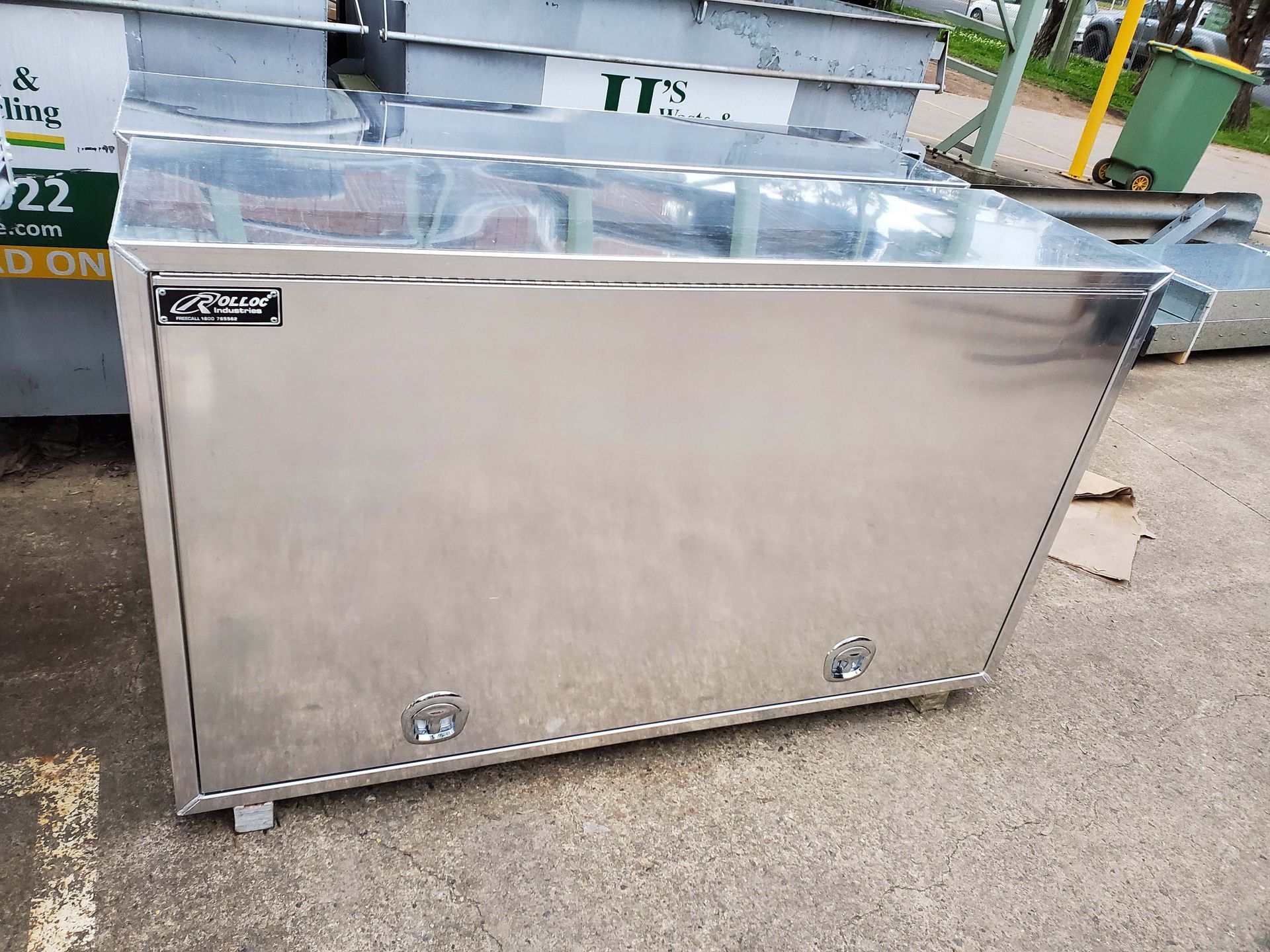 Aluminium Truck Toolbox Ready to Install — Wilberforce, NSW — Rolloc Industries