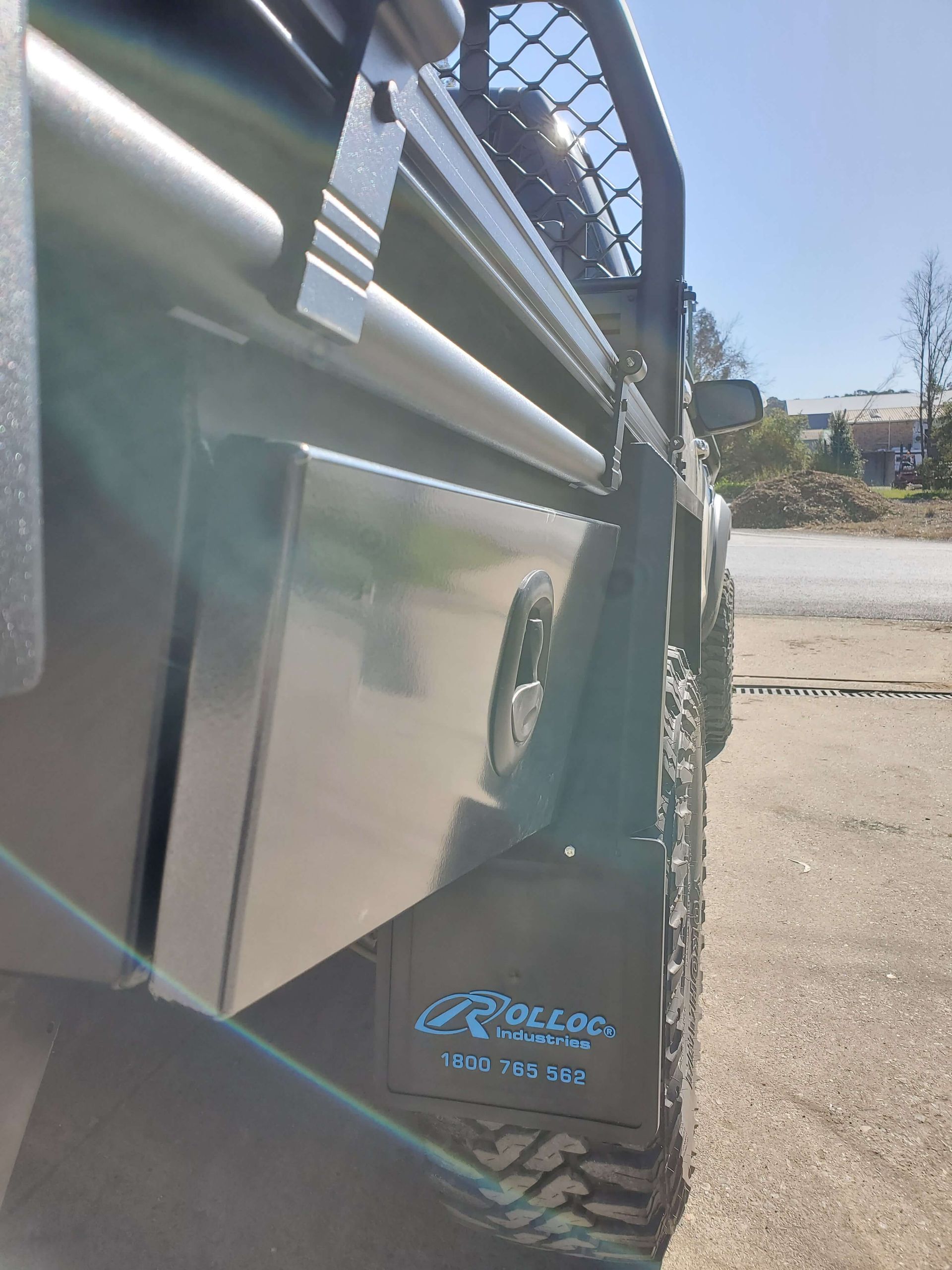 Side Tool Box on Tray — Wilberforce, NSW — Rolloc Industries