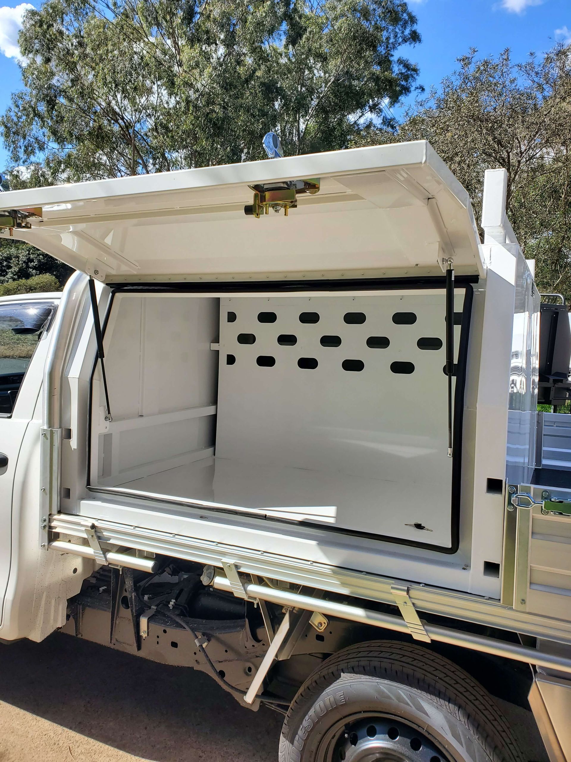 Spacious Aluminium Tool Box — Wilberforce, NSW — Rolloc Industries