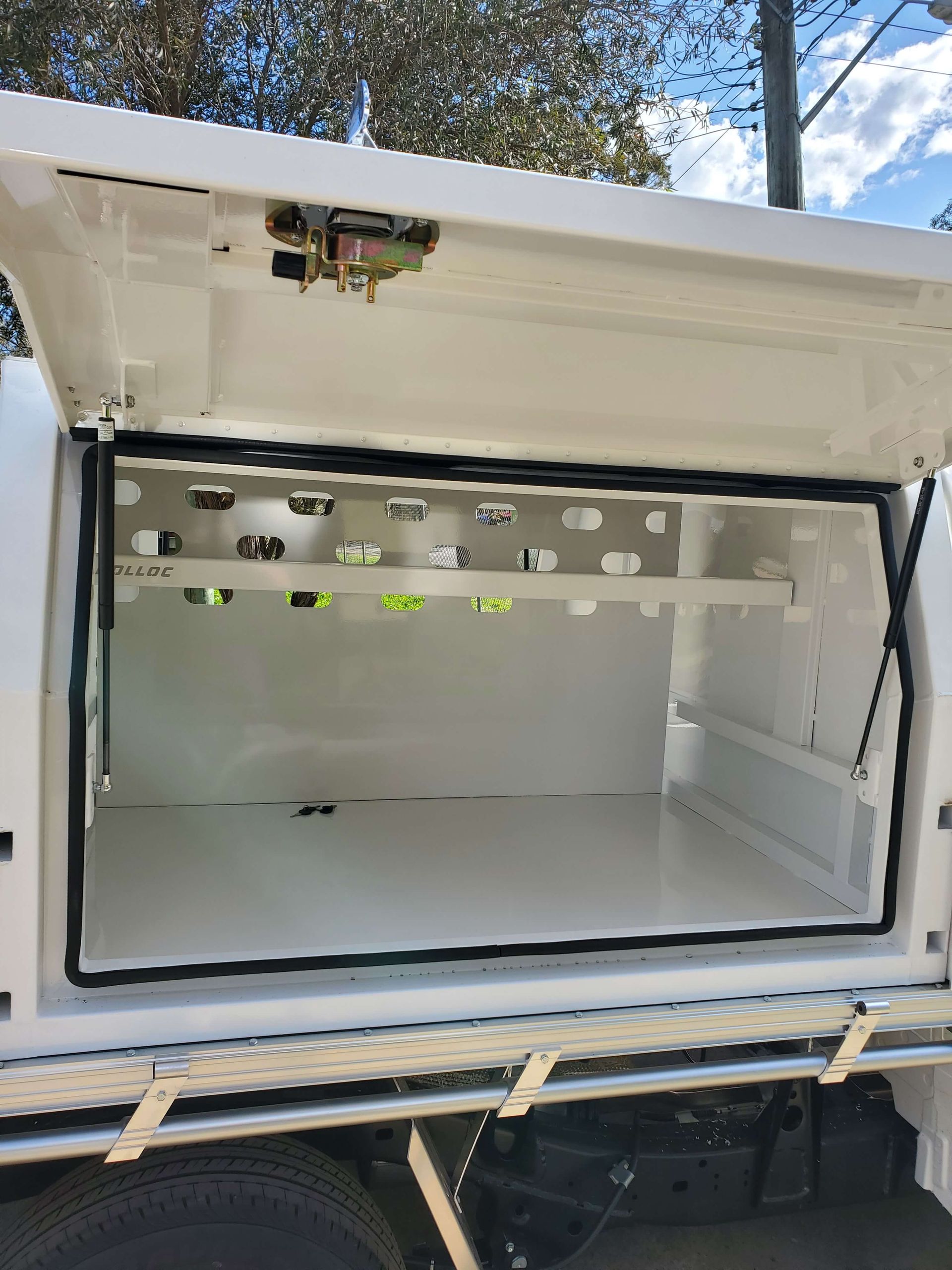 Inside the Aluminium Tool Box — Wilberforce, NSW — Rolloc Industries