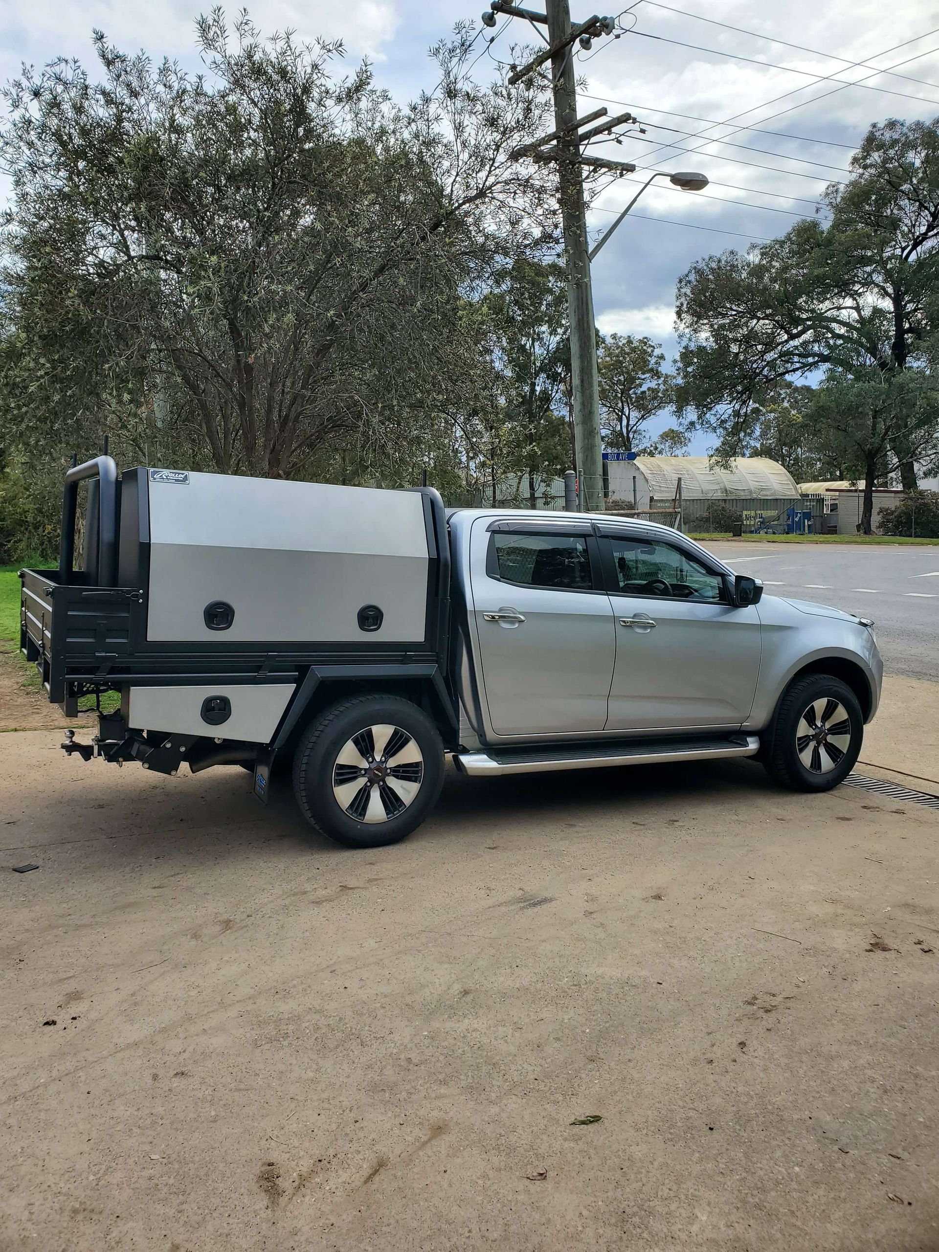 Painted Side Opening Toolbox — Wilberforce, NSW — Rolloc Industries