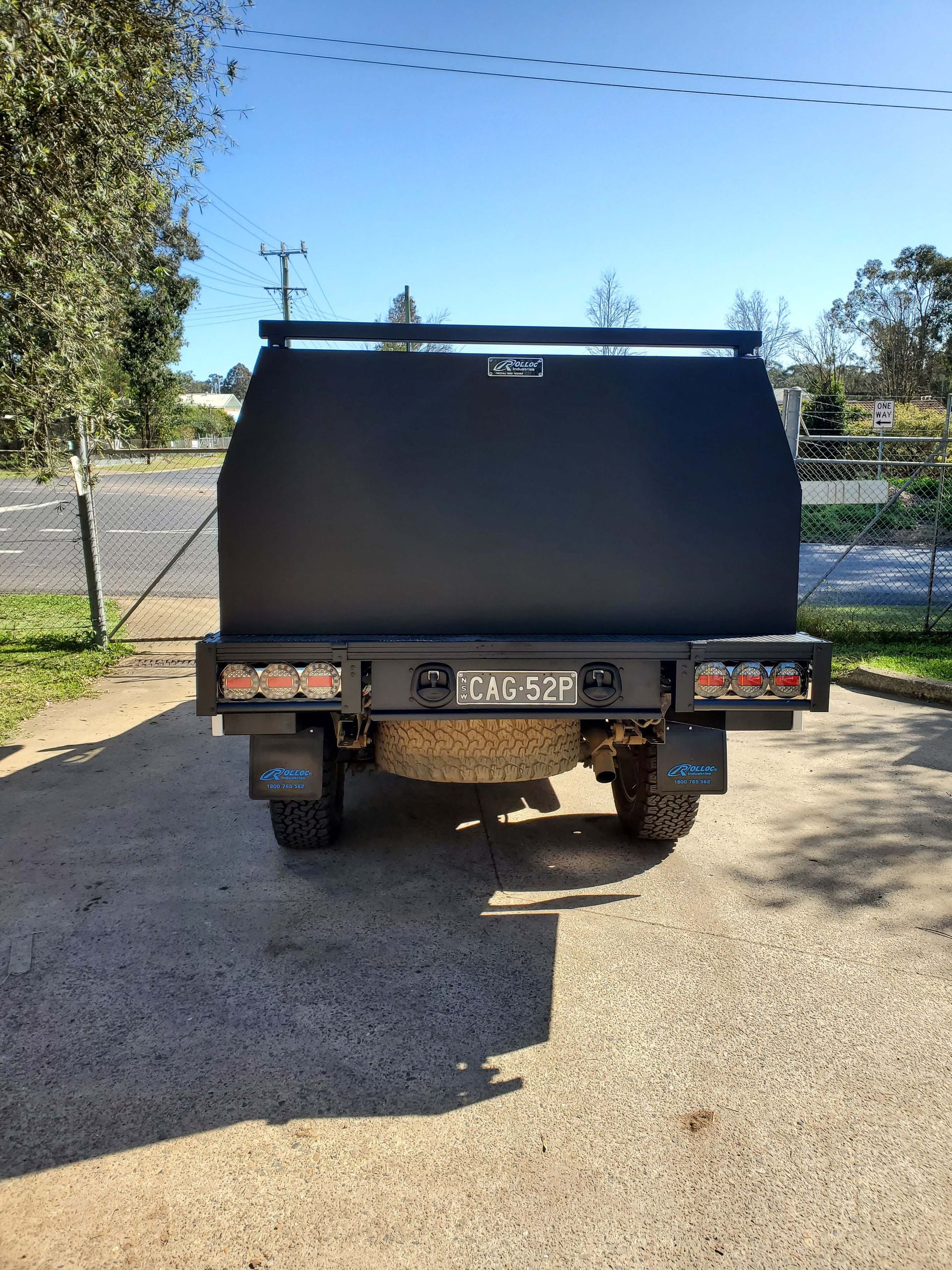 Simple Canopy — Wilberforce, NSW — Rolloc Industries