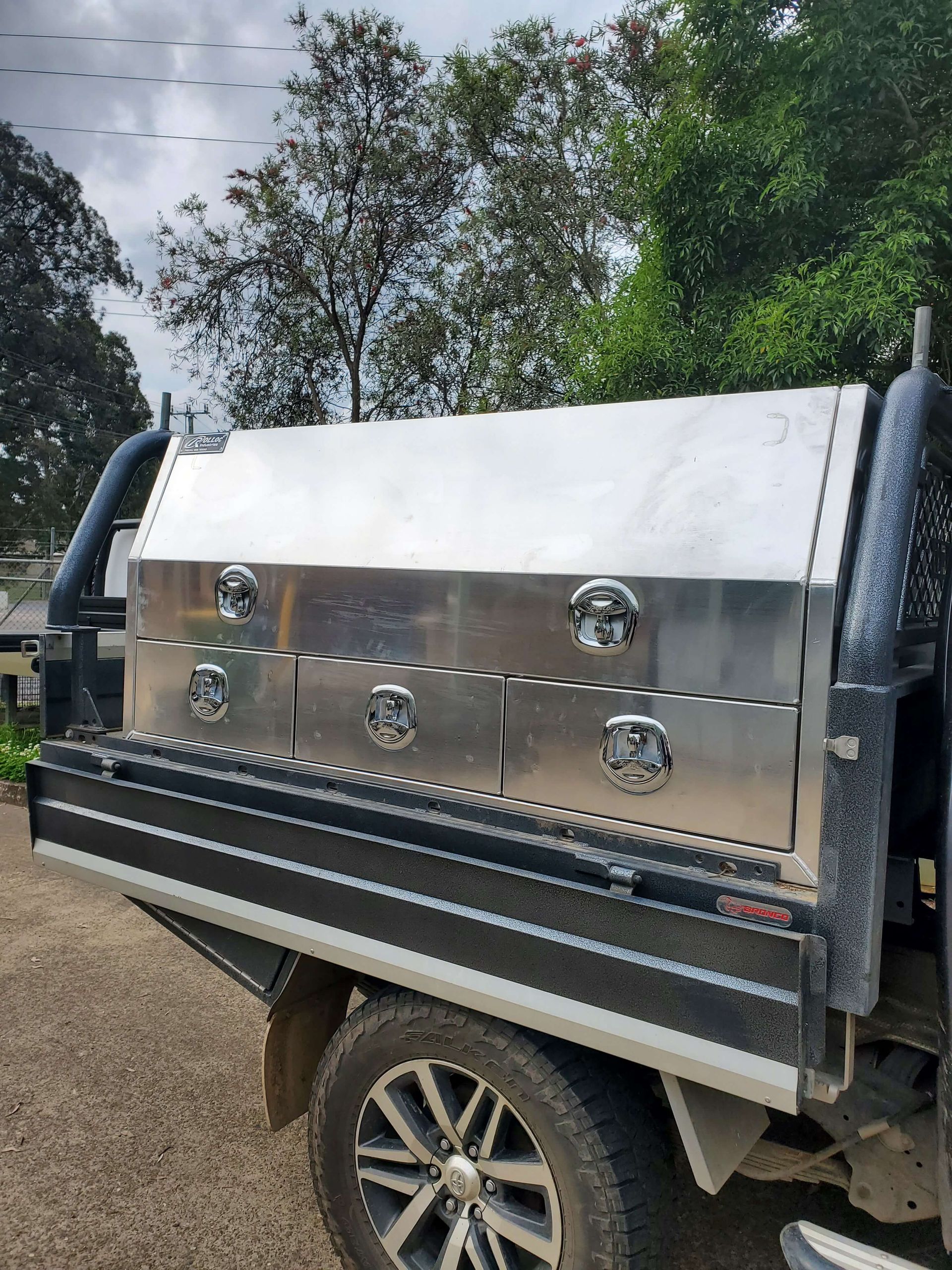 Side Opening Toolbox with 3 Drawers — Wilberforce, NSW — Rolloc Industries