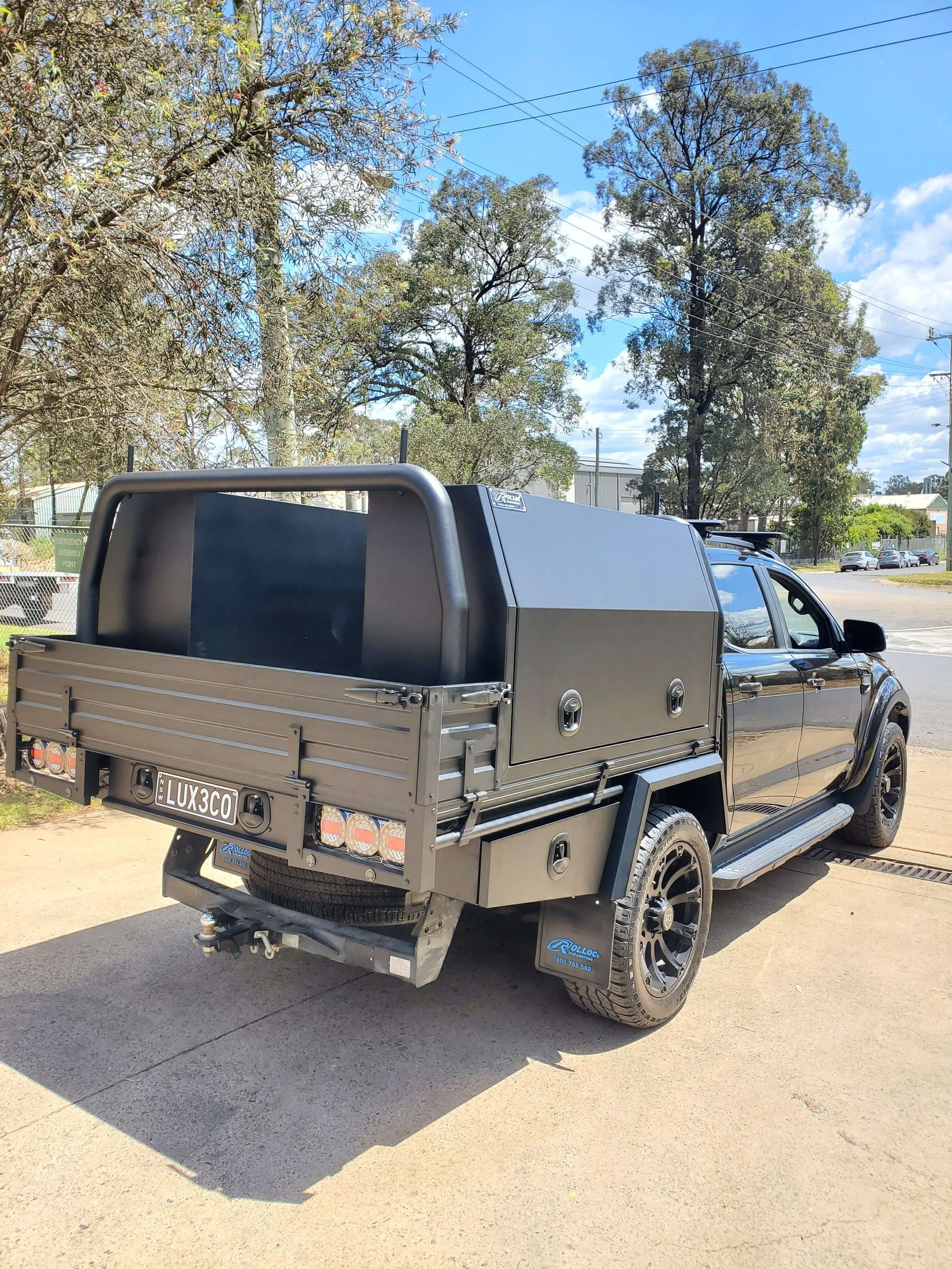 Side Opening Toolbox Right Side View — Wilberforce, NSW — Rolloc Industries