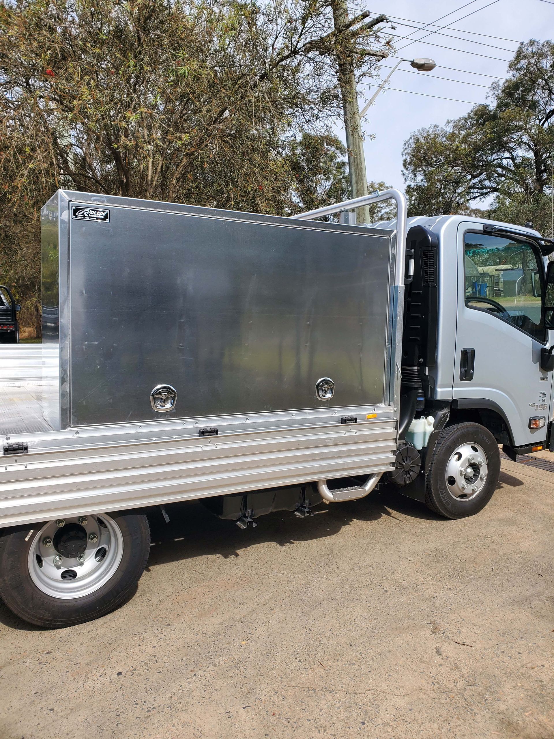 Truck Equip with Toolbox — Wilberforce, NSW — Rolloc Industries