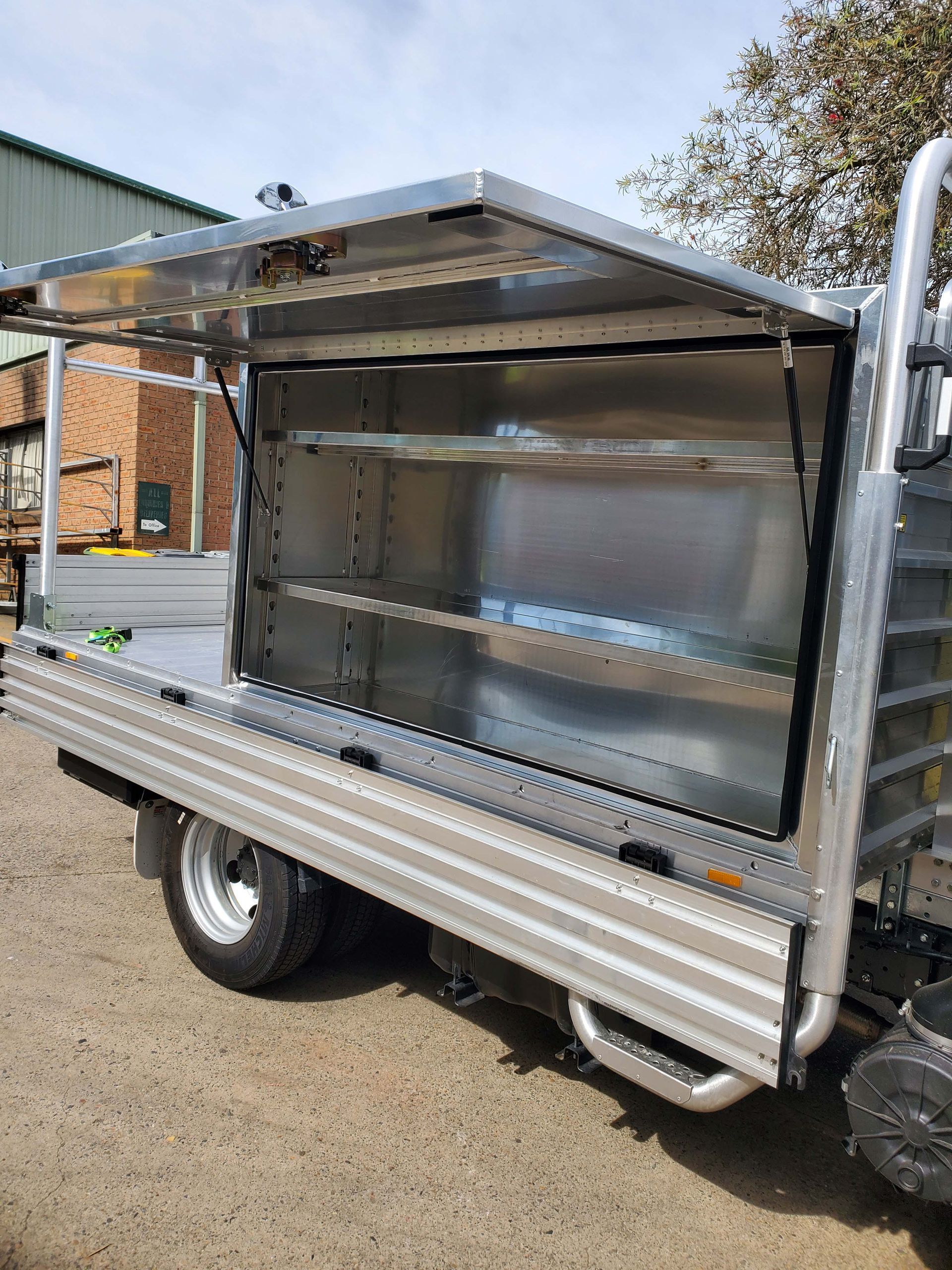 Installing Truck Toolbox — Wilberforce, NSW — Rolloc Industries