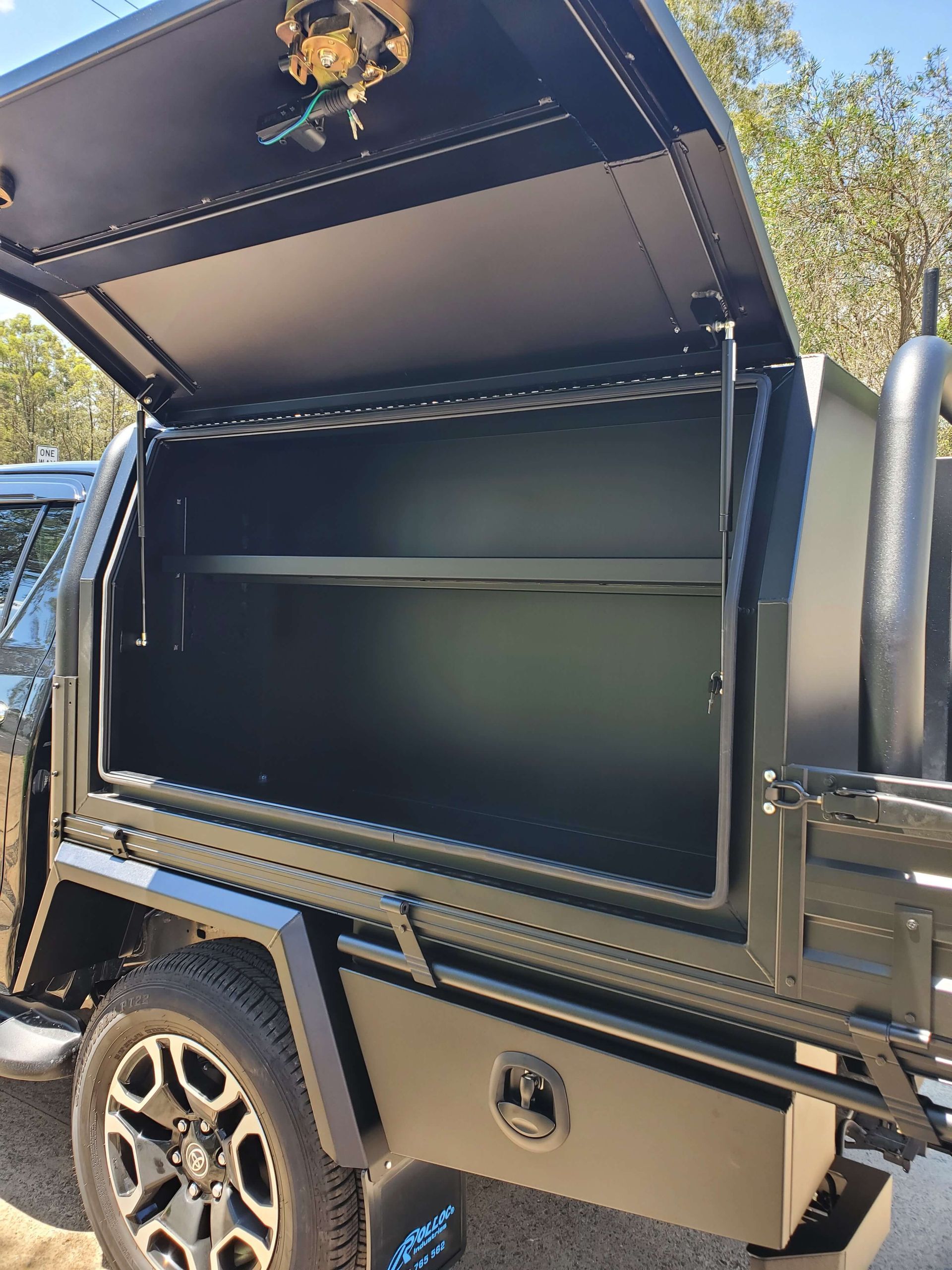 Empty Side Opening Toolbox — Wilberforce, NSW — Rolloc Industries