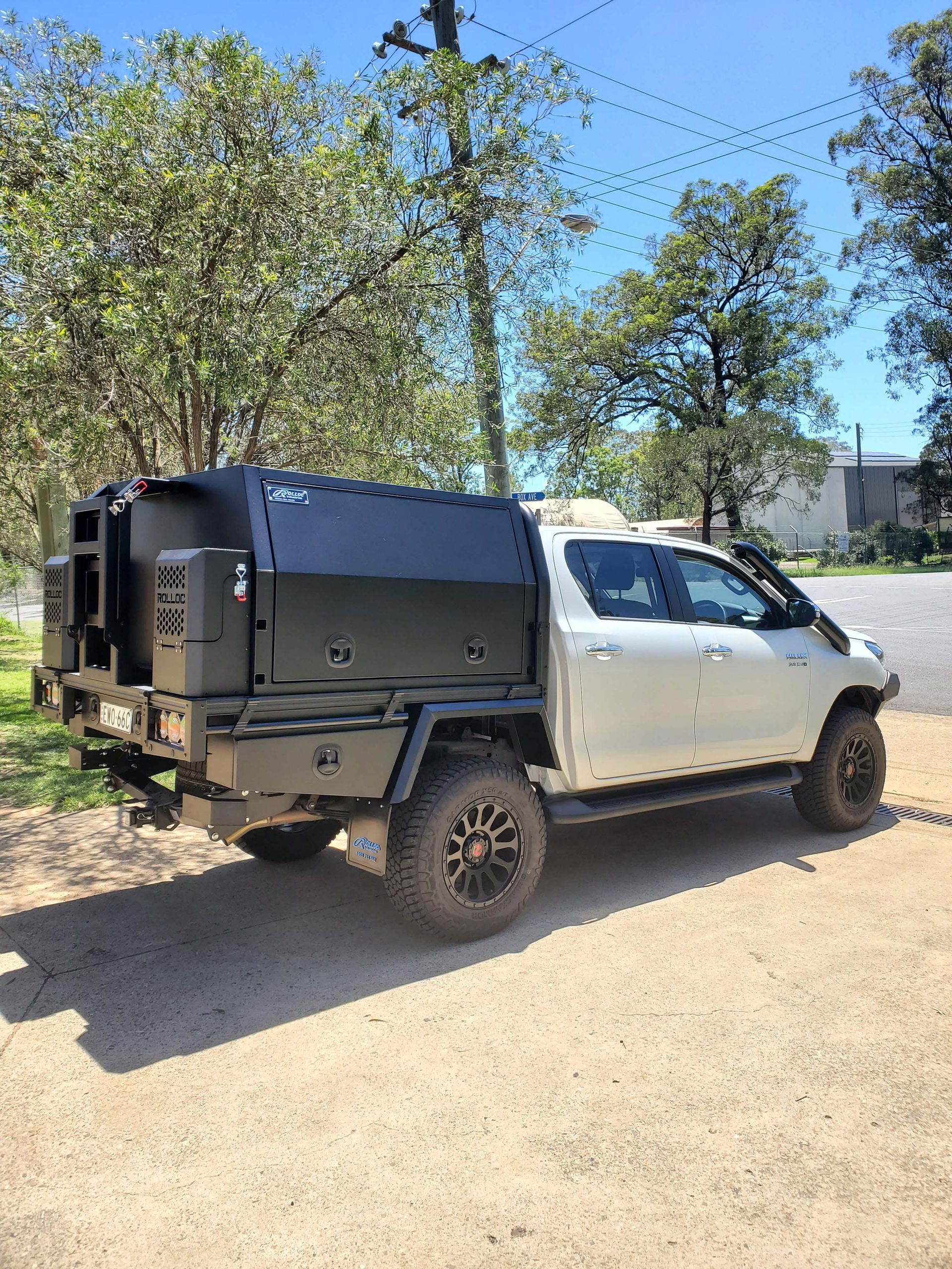 Fully Loaded Canopy — Wilberforce, NSW — Rolloc Industries