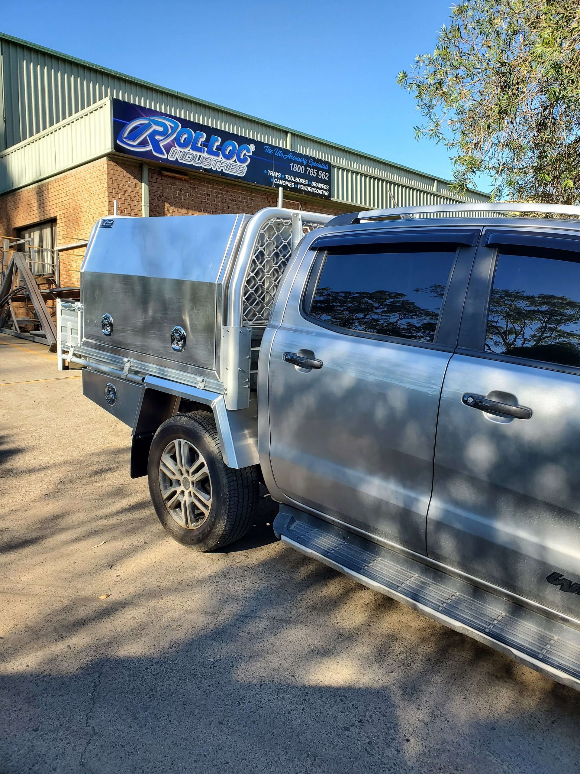 Side Opening Toolbox on Truck — Wilberforce, NSW — Rolloc Industries
