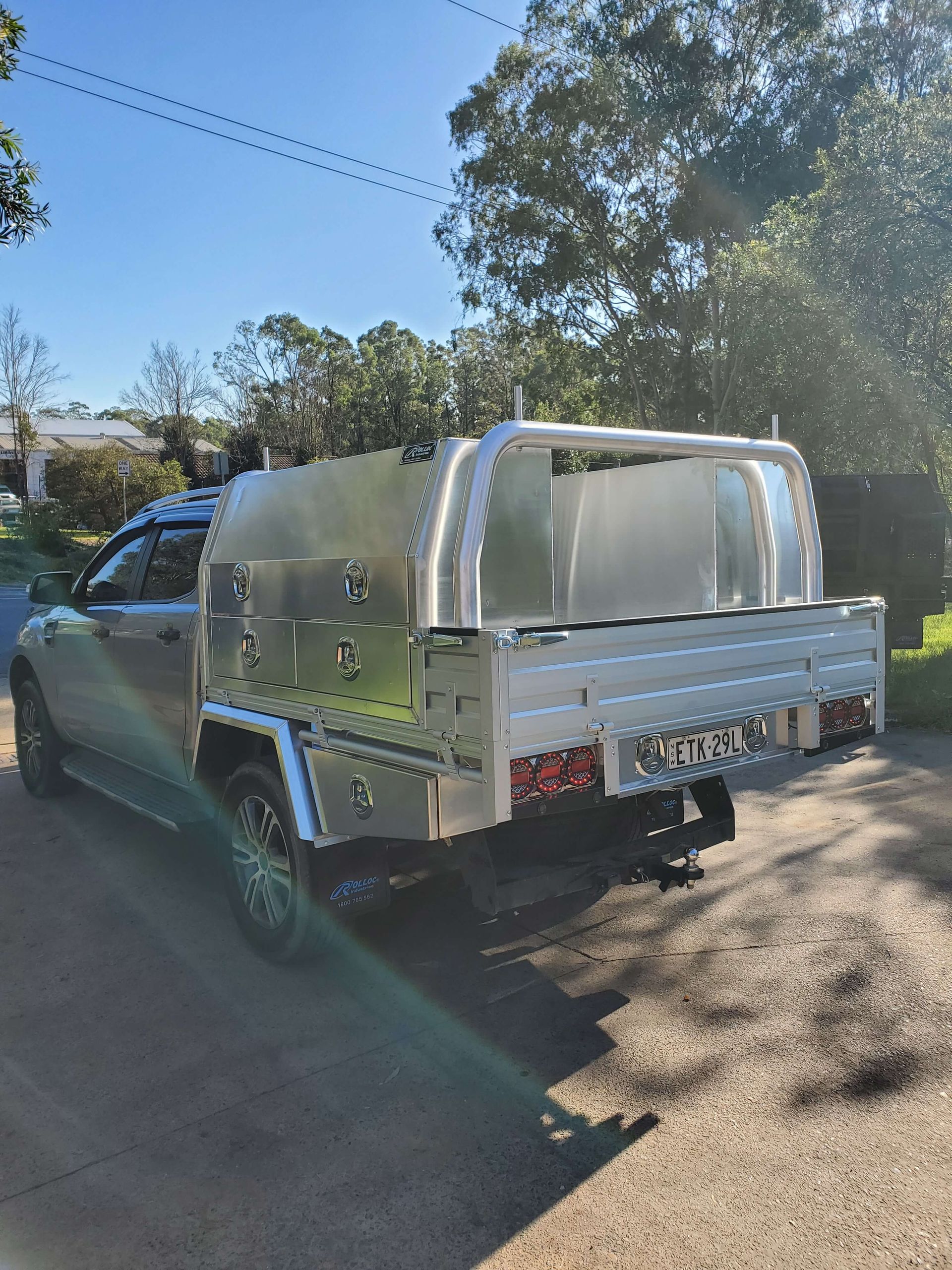 Gray Coloured Side Opening Toolbox — Wilberforce, NSW — Rolloc Industries