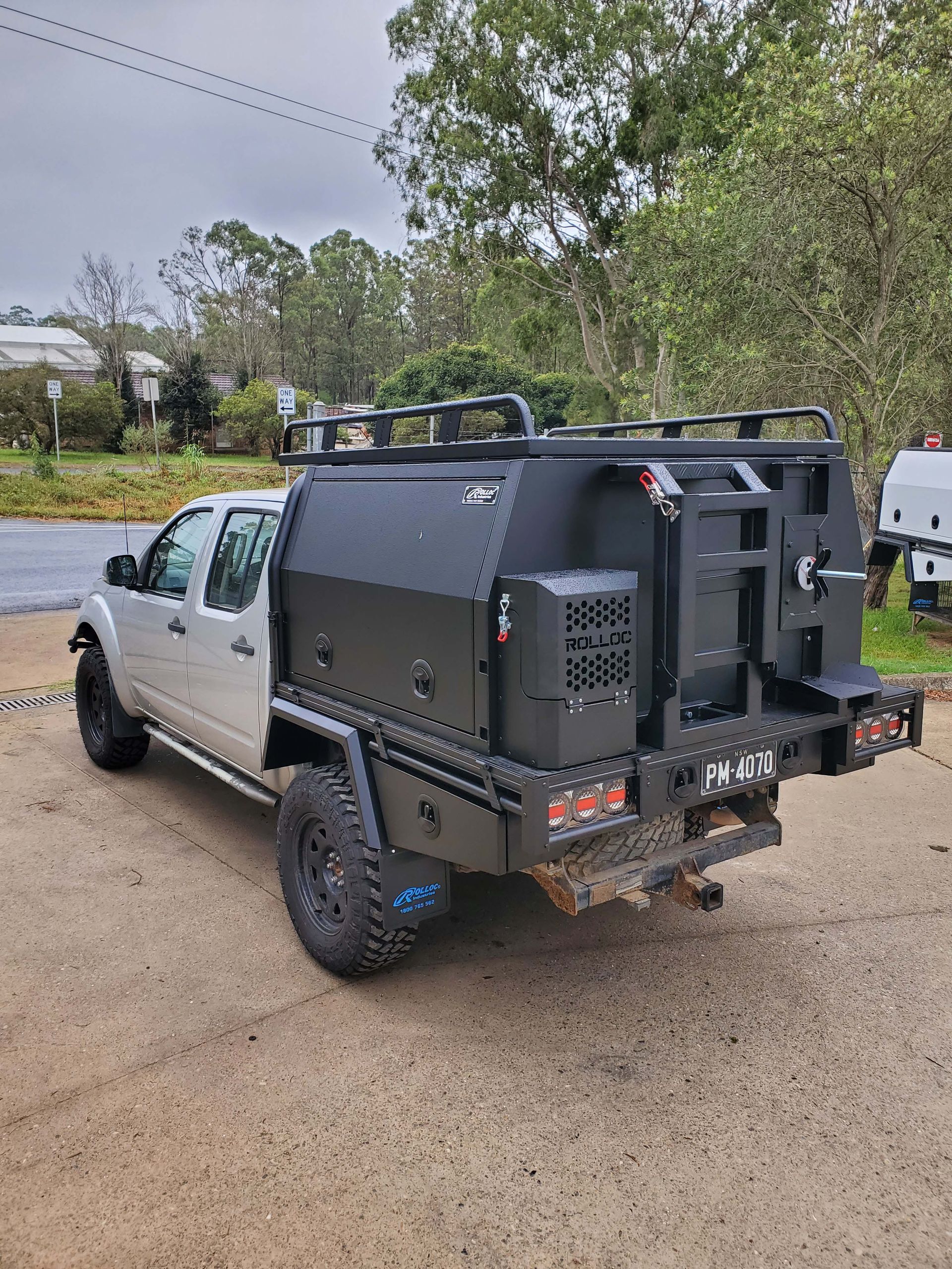Full Size Canopy Installed — Wilberforce, NSW — Rolloc Industries