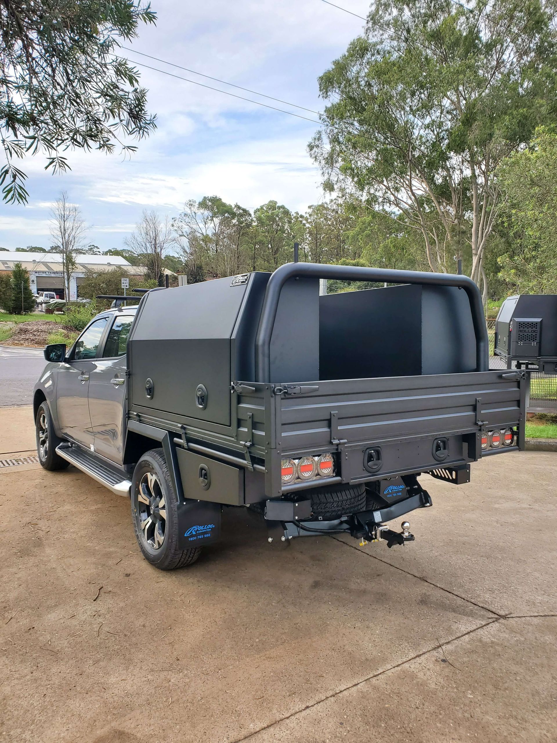 Side Opening Toolbox Installed — Wilberforce, NSW — Rolloc Industries