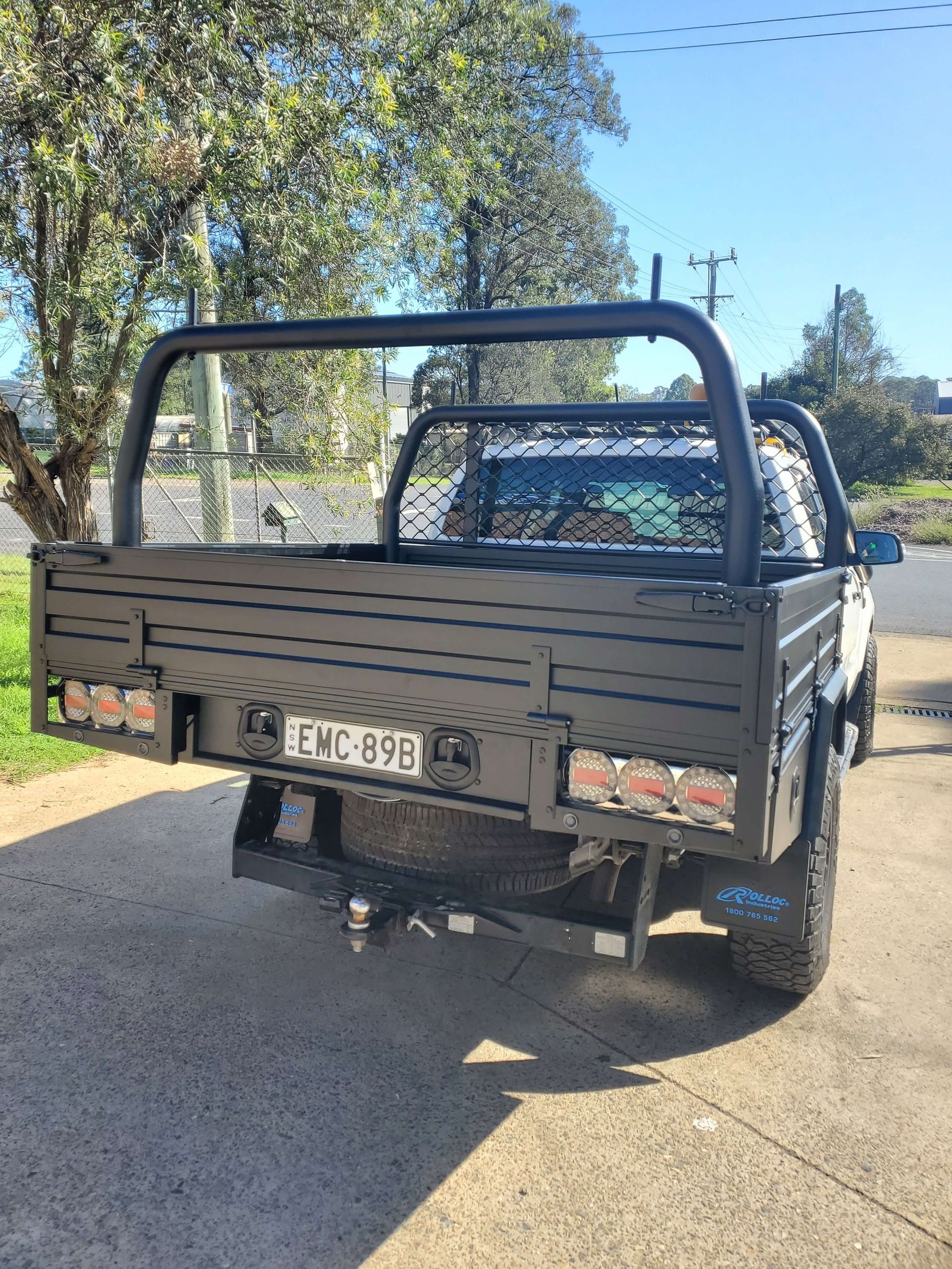 Aluminium Tray with Handle Bar — Wilberforce, NSW — Rolloc Industries