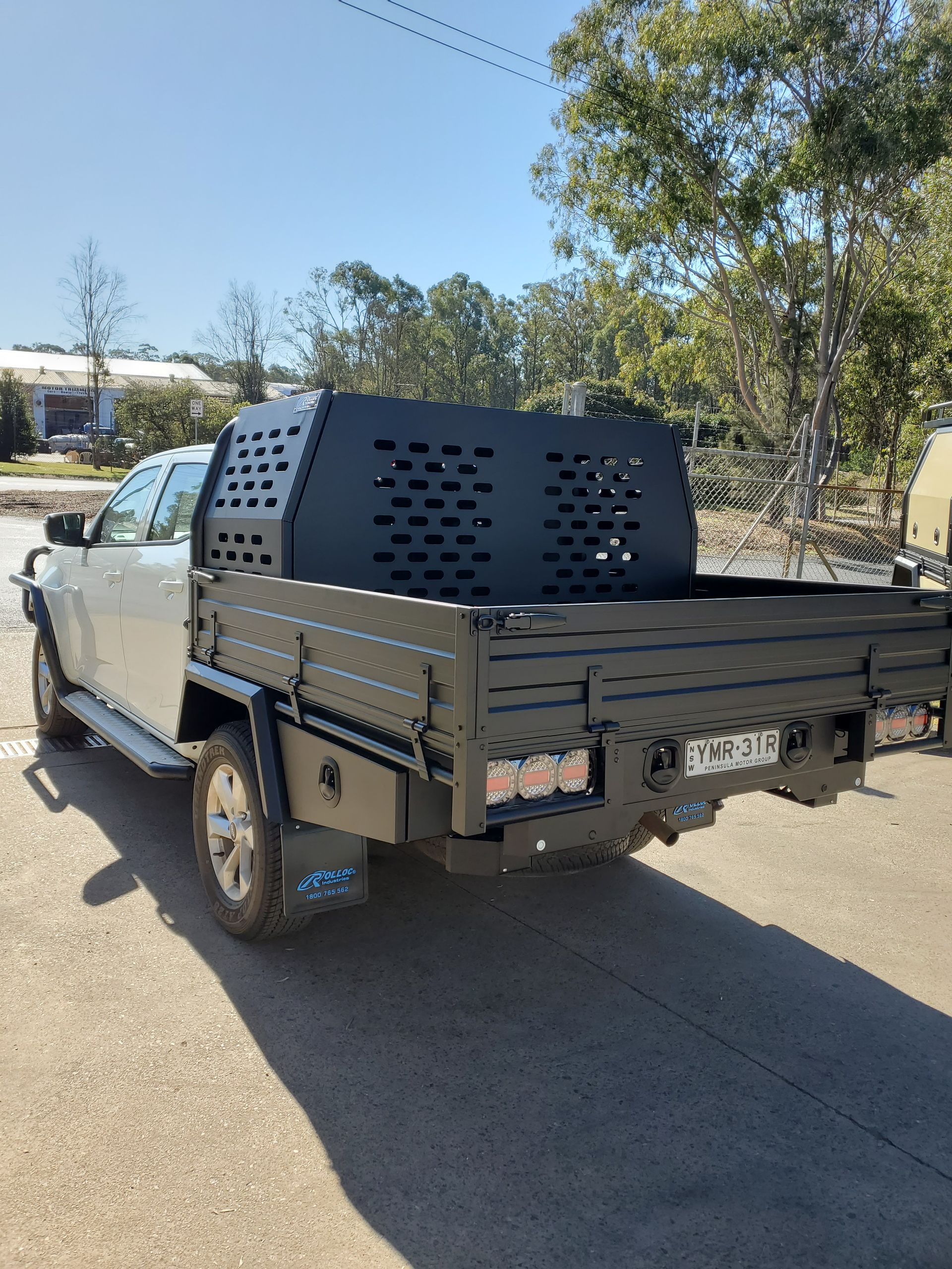 Installed Dog Cage — Wilberforce, NSW — Rolloc Industries