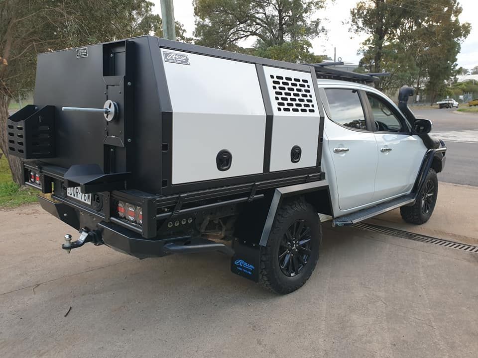 Vehicle With Custom Drawer — Wilberforce, NSW — Rolloc Industries