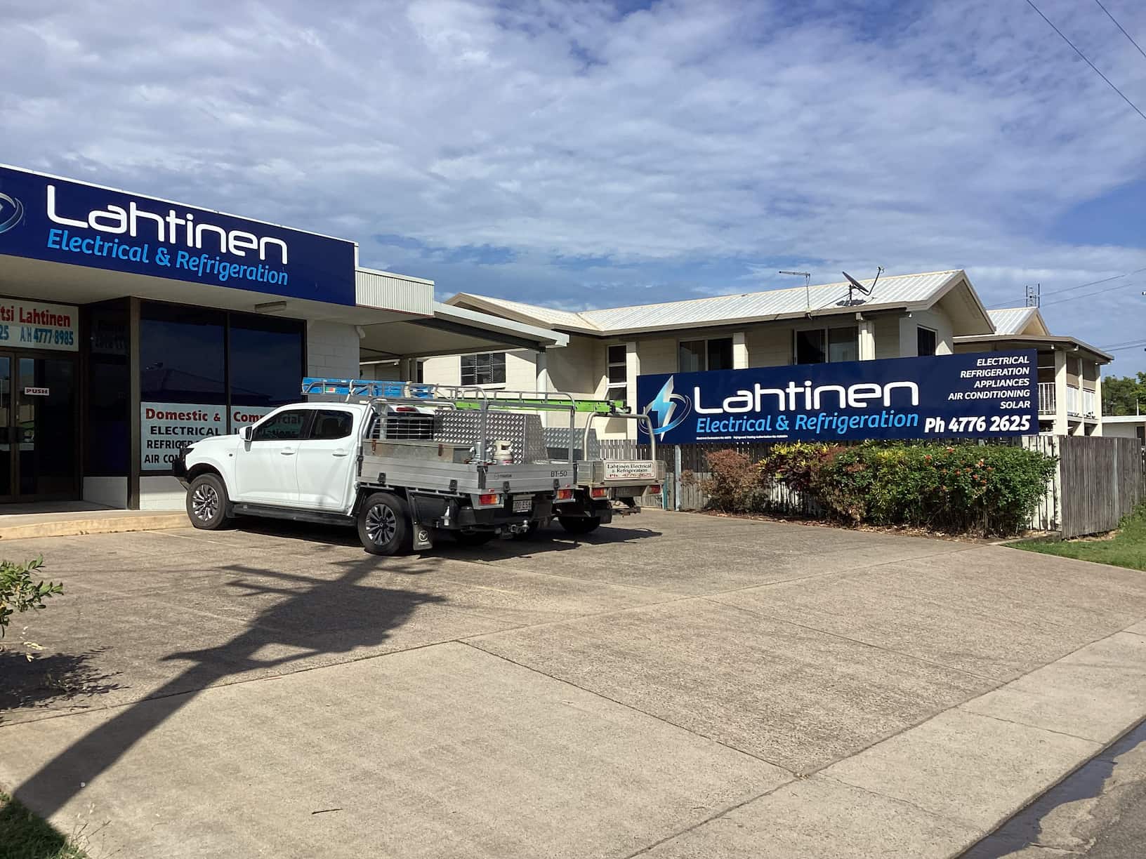 Company  Car — Lahtinen Electrical And Refrigeration in Ingham, QLD