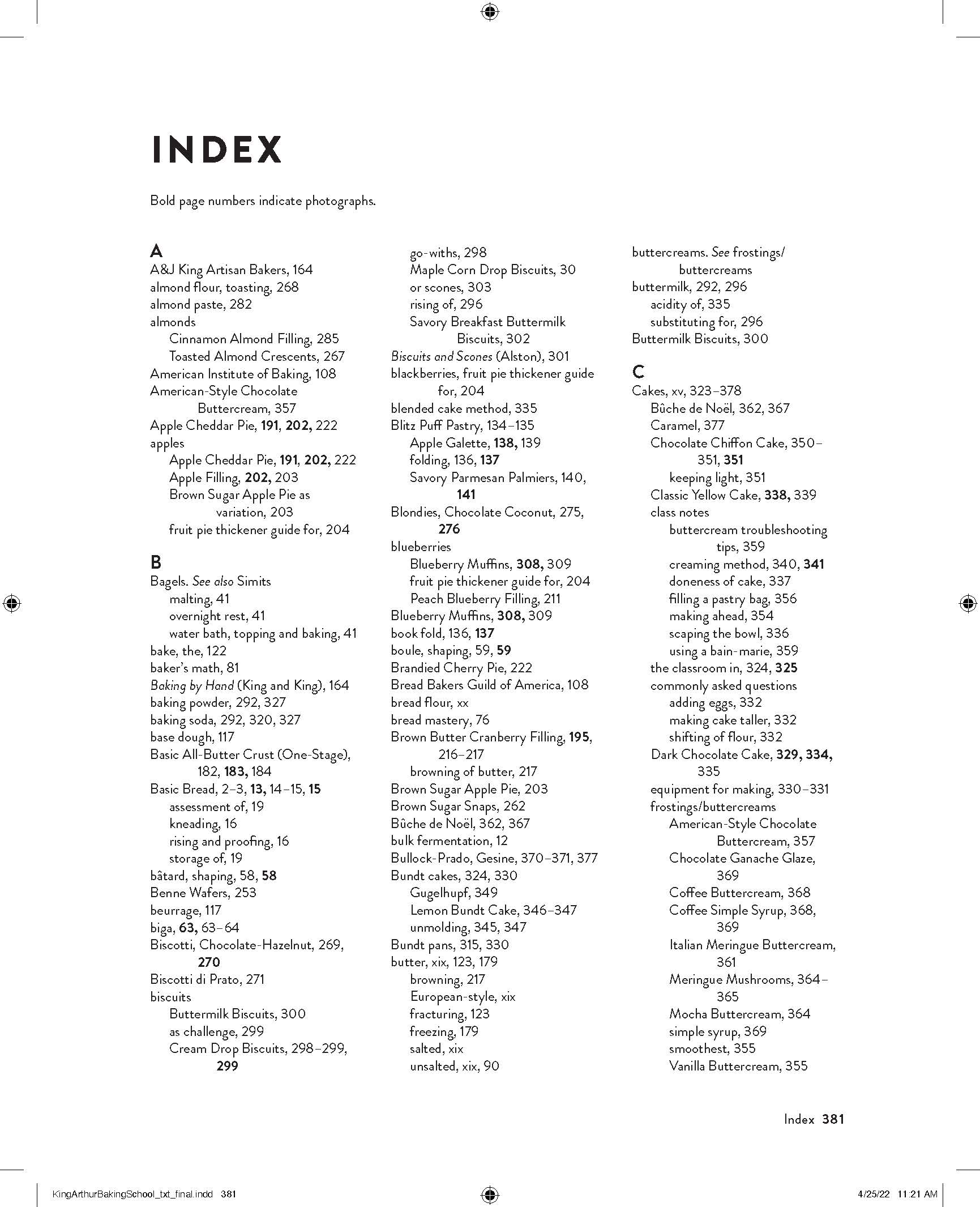 A black and white page with the word index on it